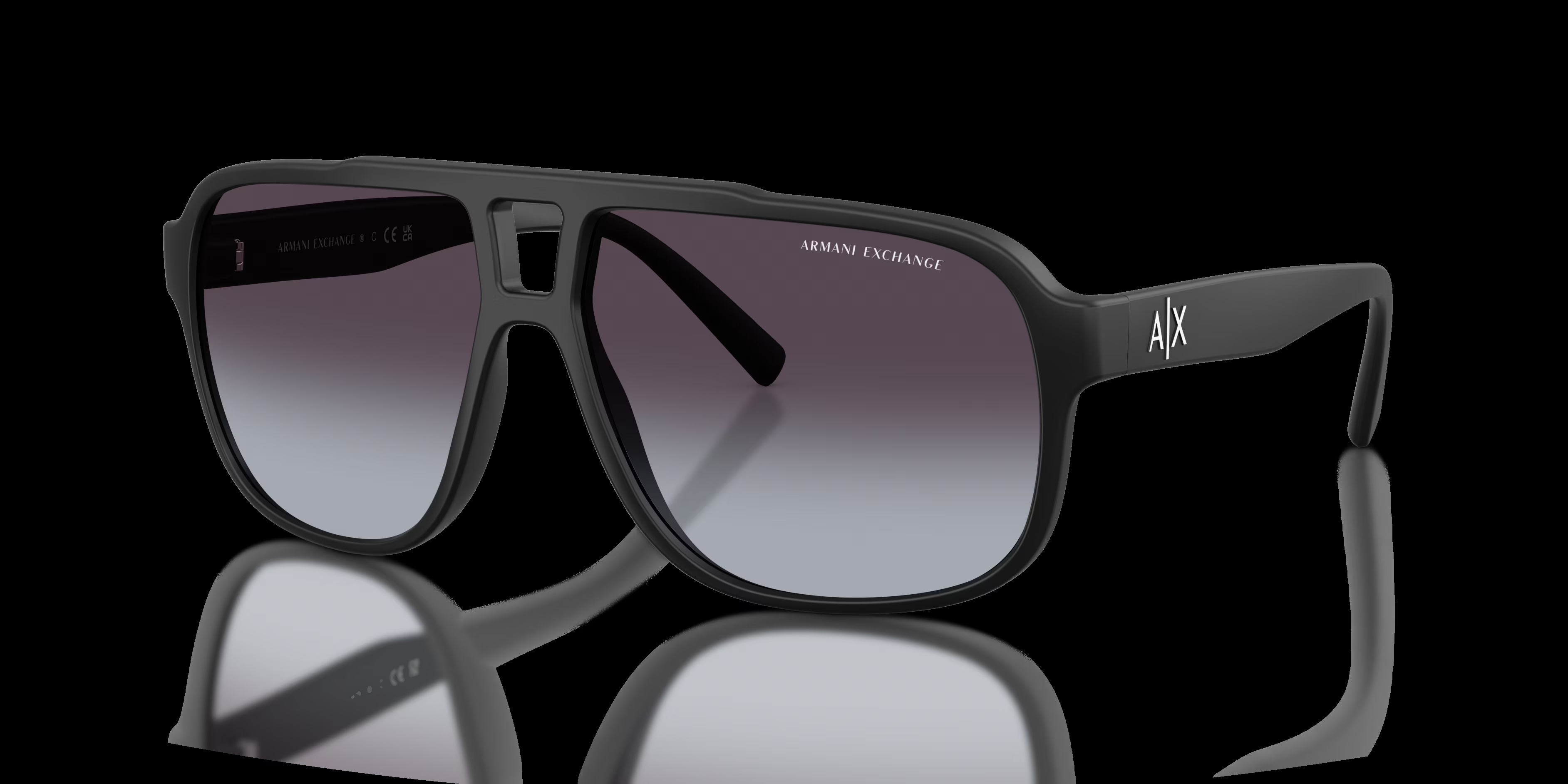 Armani Exchange - AX4104S - Matte Black