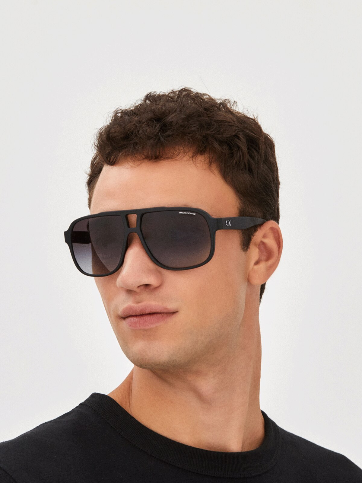 Armani Exchange - AX4104S - Matte Black