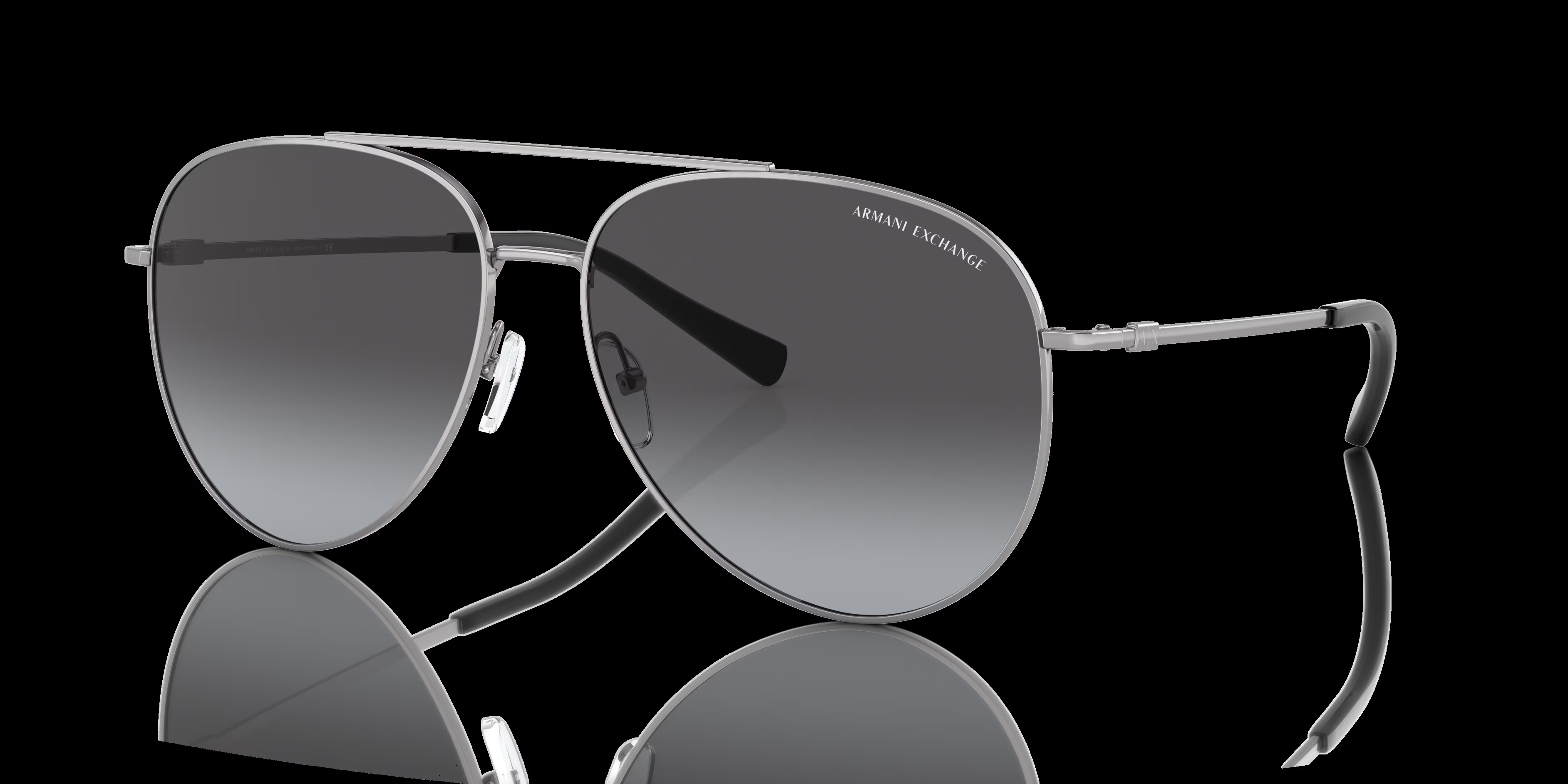 Armani Exchange - AX2043S - Shiny Gunmetal