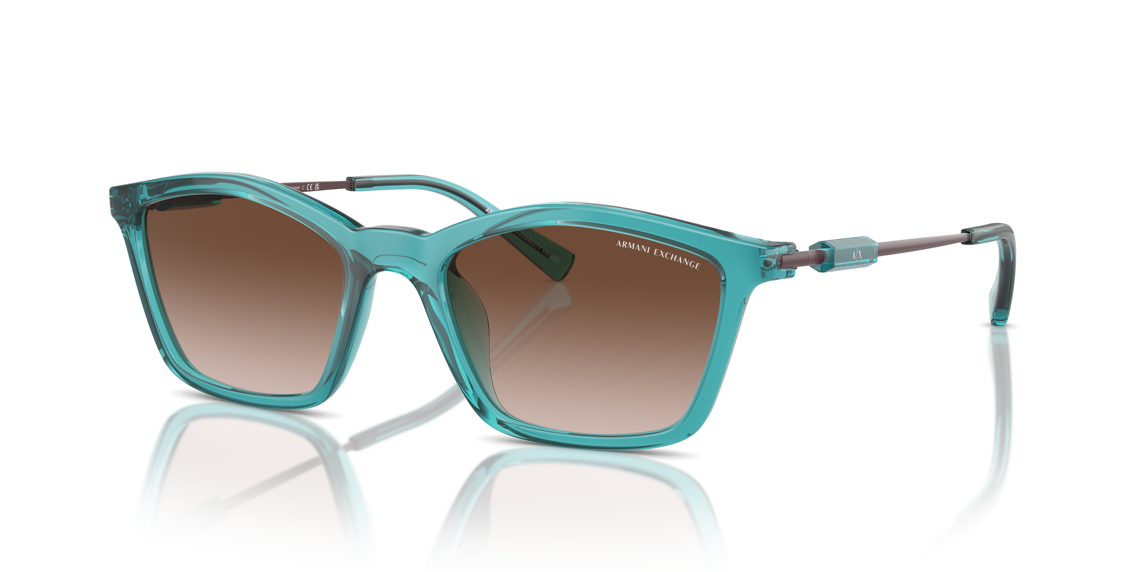 Armani Exchange - AX4146SU - Shiny Transparent Green