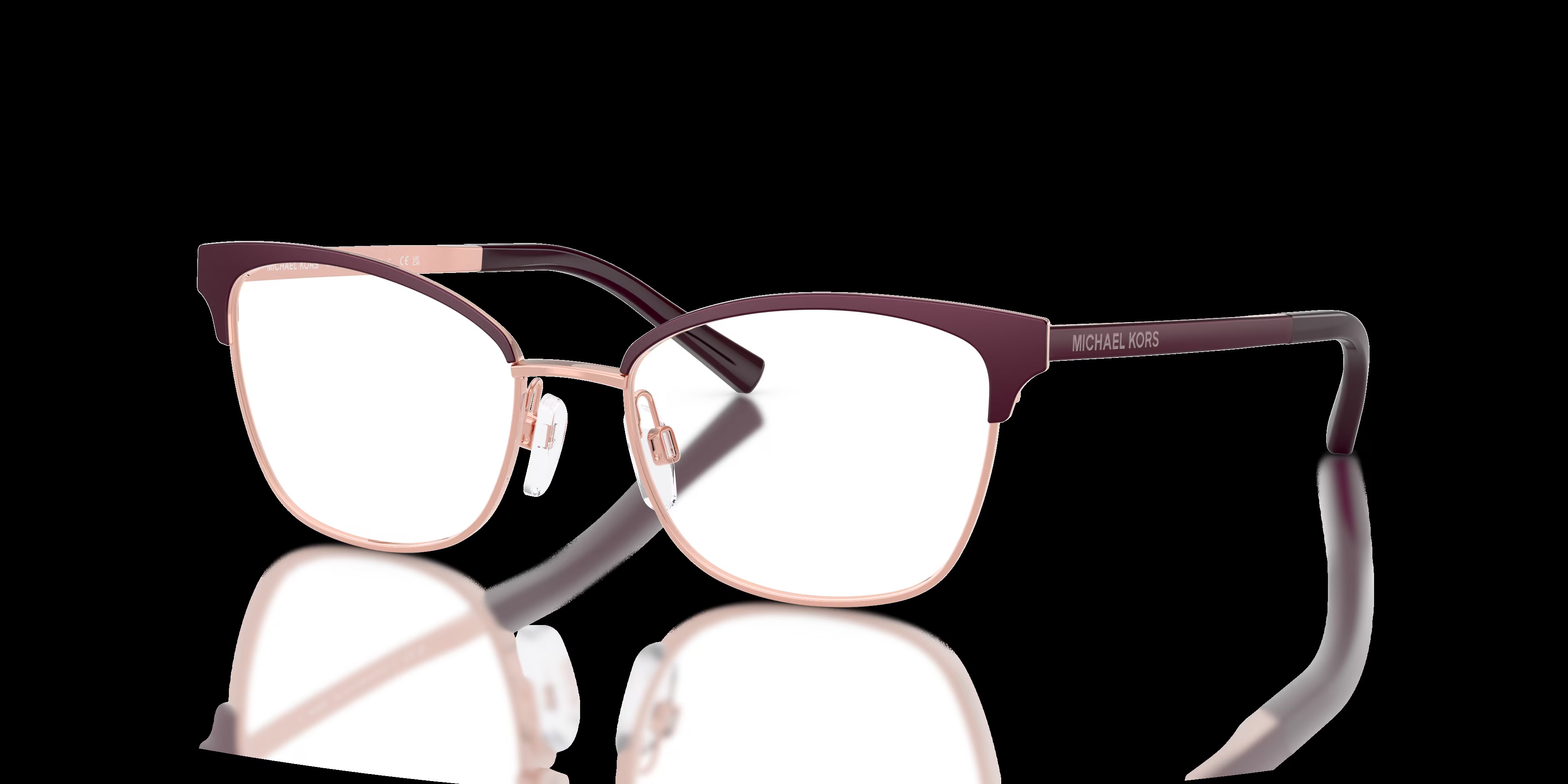 Michael Kors - MK3012 Adrianna IV - Matte Black/Rose Gold