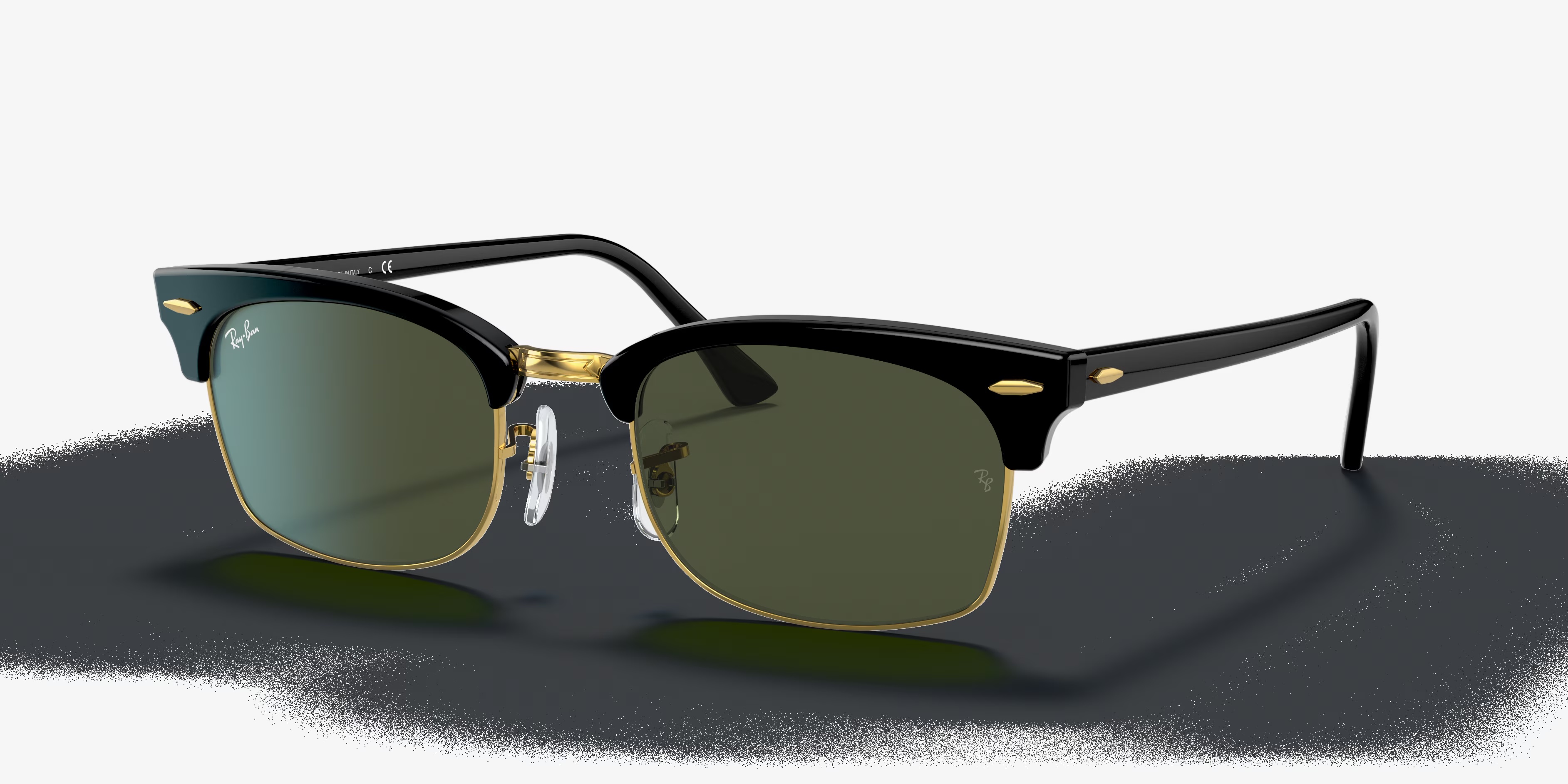 Ray-Ban - RB3916 Clubmaster Square Legend Gold - Black