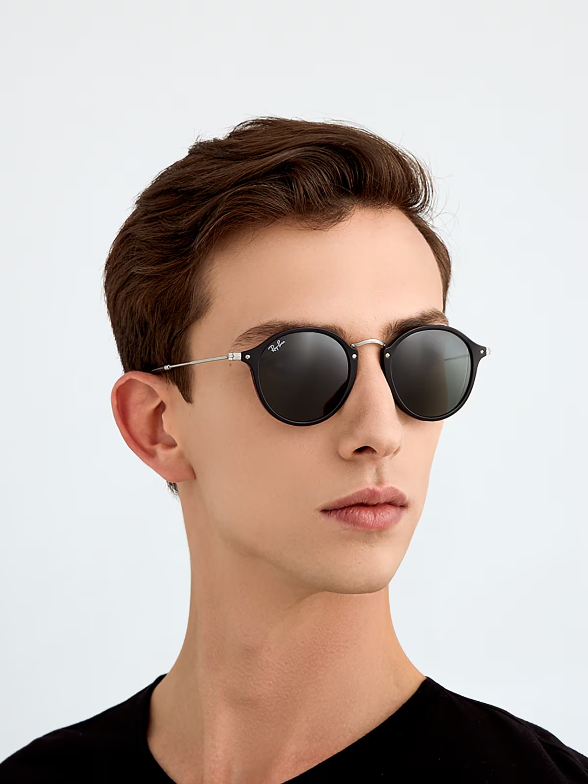 Ray-Ban - RB2447 Round Fleck - Black