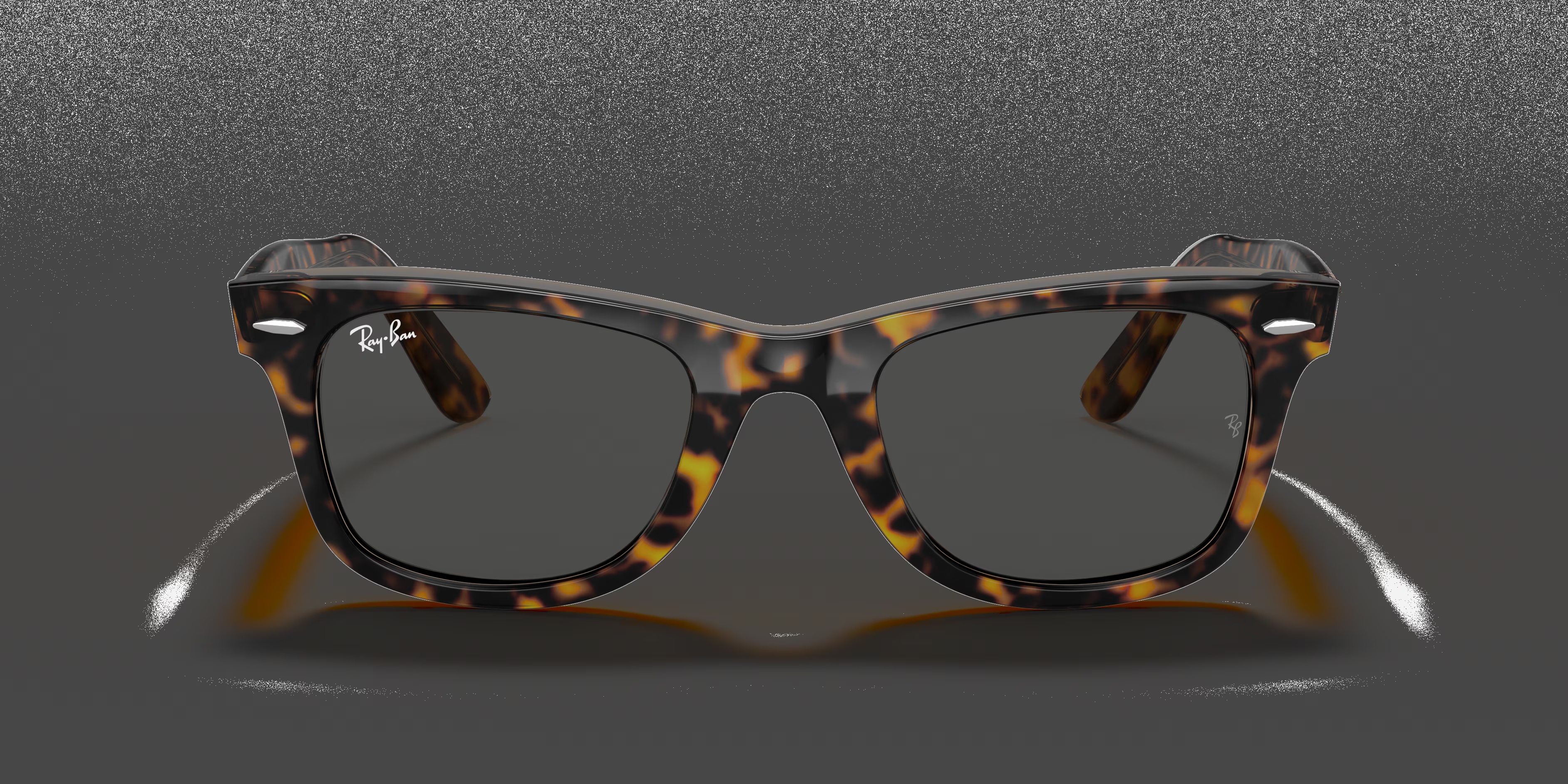 Ray-Ban - RB2140 Original Wayfarer Bicolor - Havana On Transparent Brown