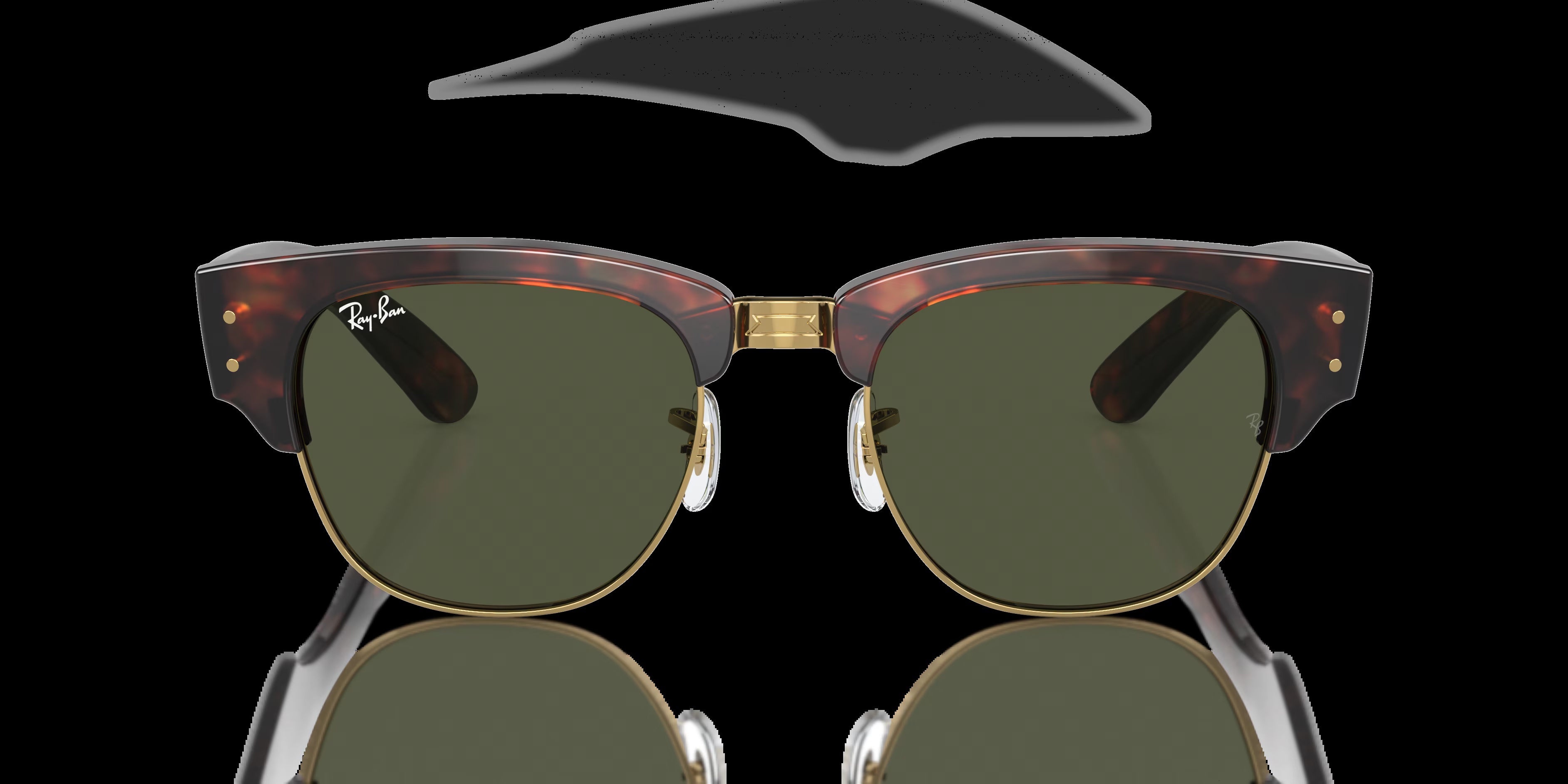 Ray-Ban - RB0316S Mega Clubmaster - Tortoise On Gold