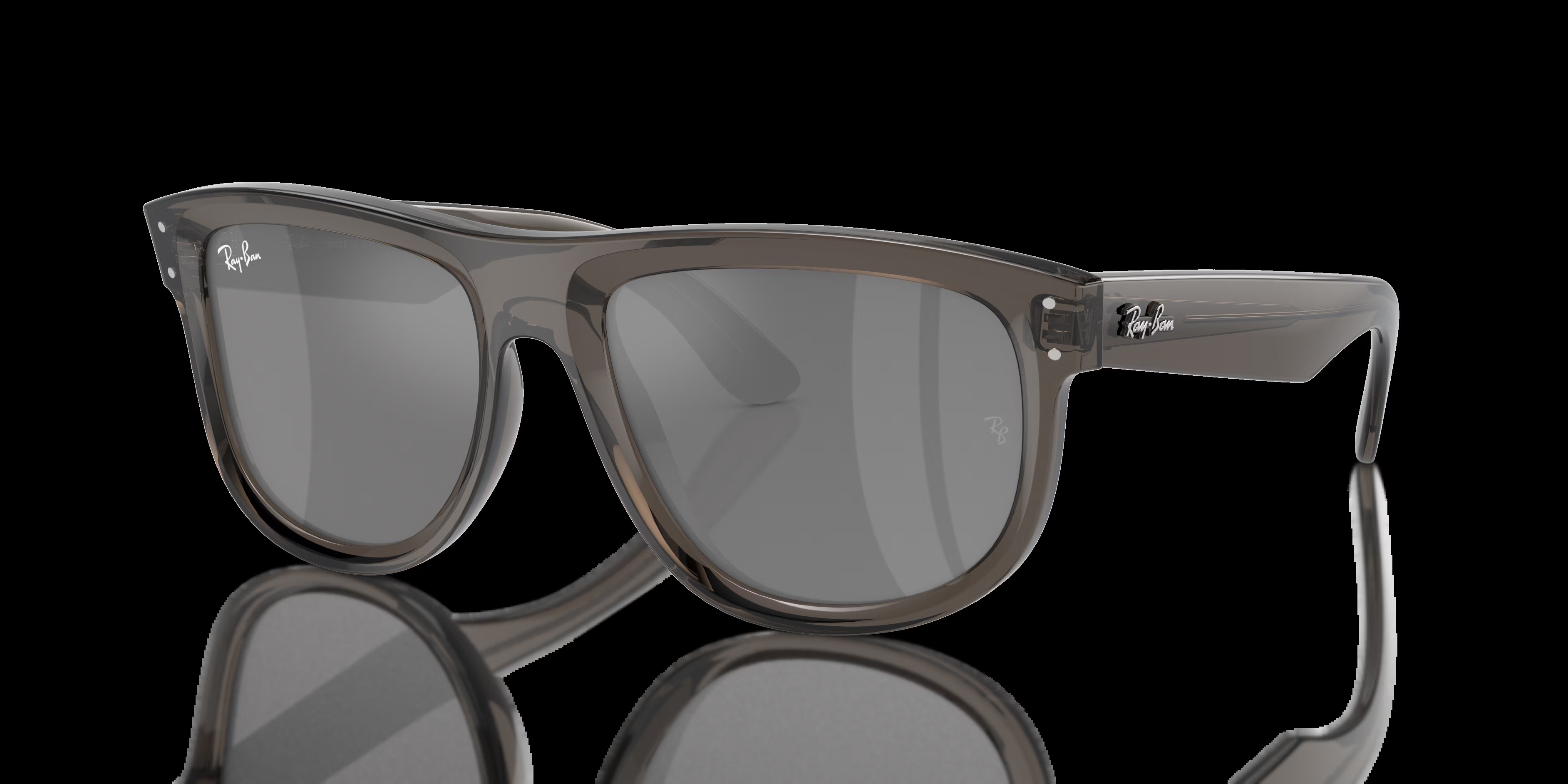 Ray-Ban - RBR0501S Boyfriend Reverse - Transparent Dark Grey