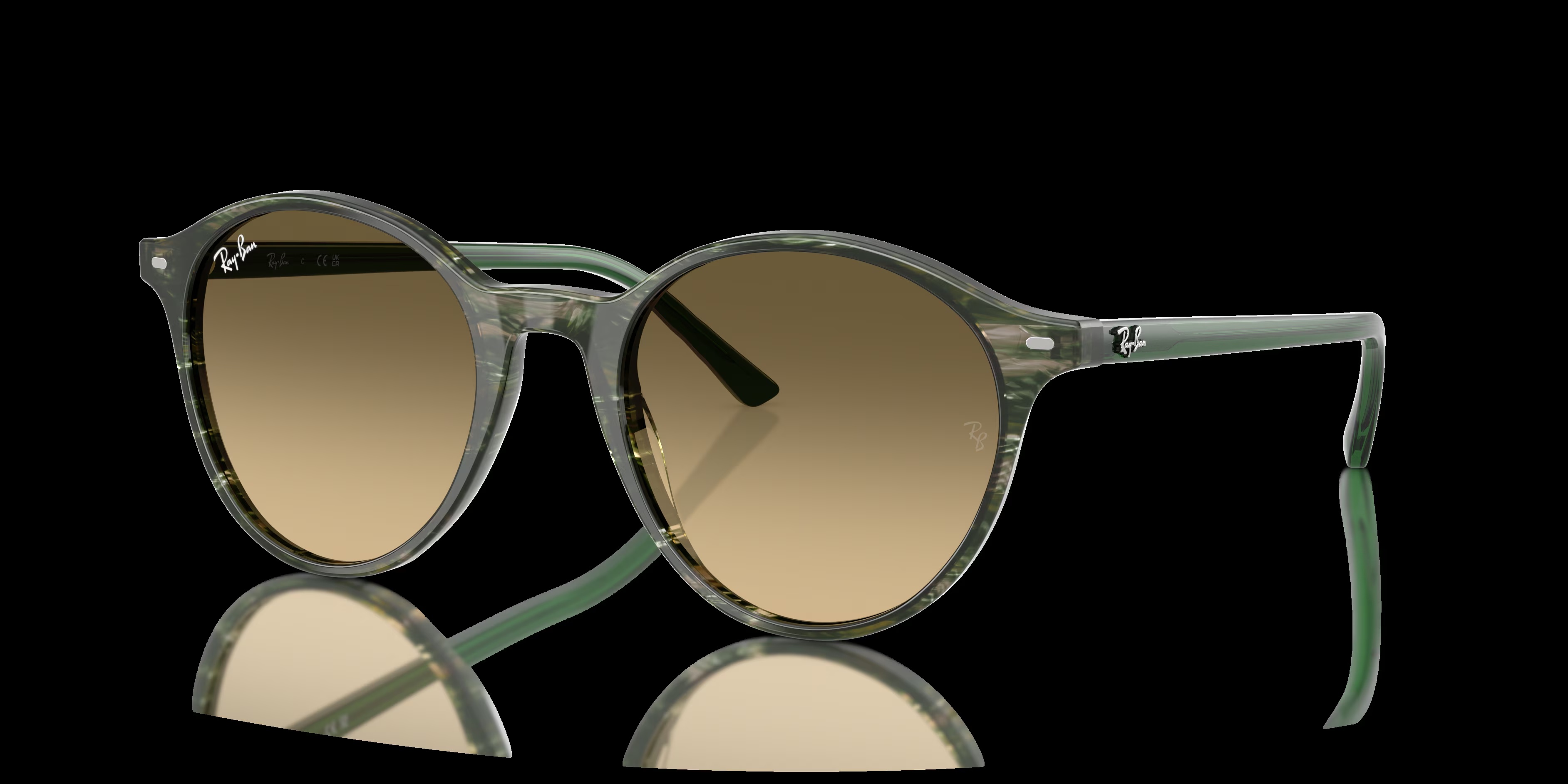 Ray-Ban - RB2230 Bernard - Transparent Shade Fantasy Green
