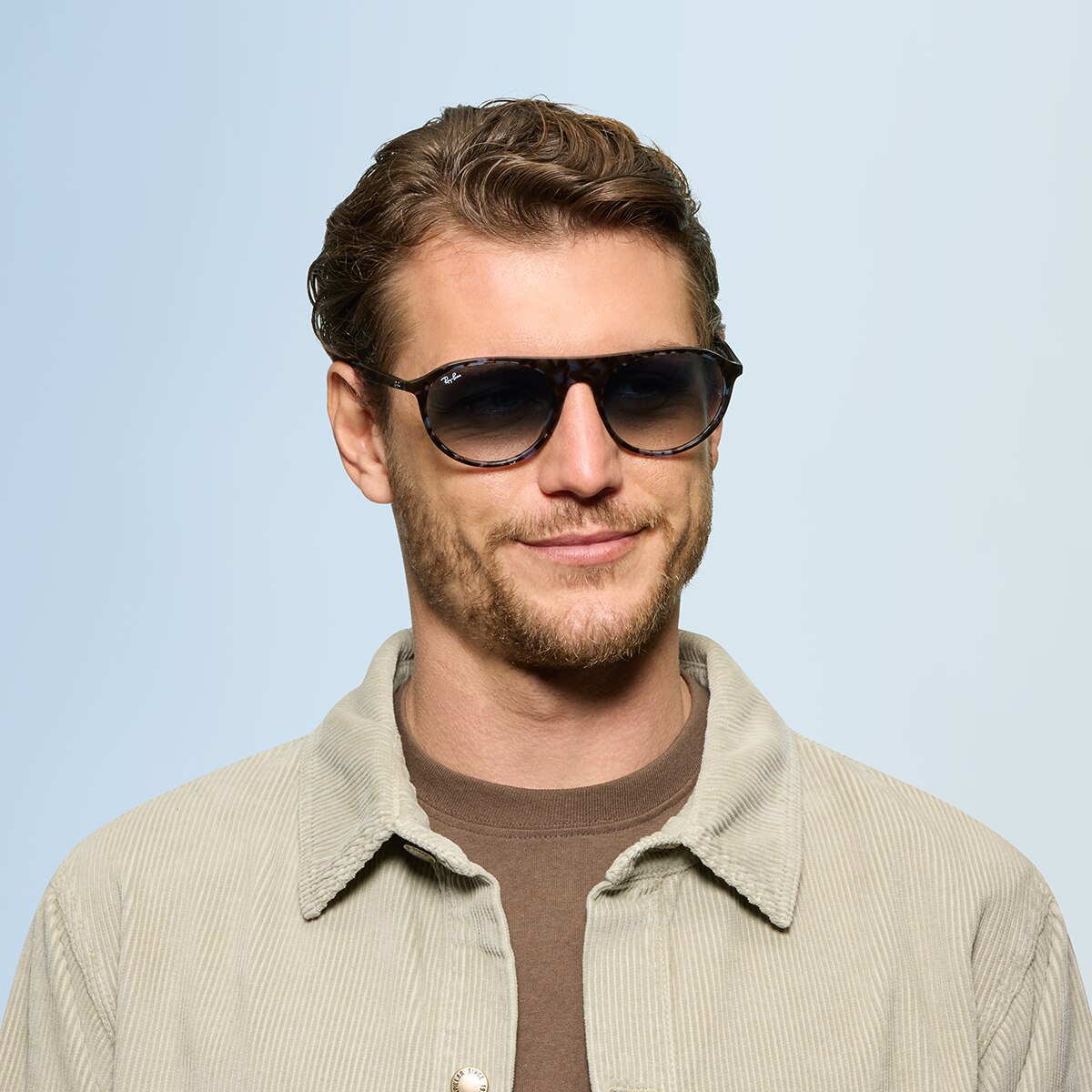 Ray-Ban - RB2215 - Havana Blue Turtle