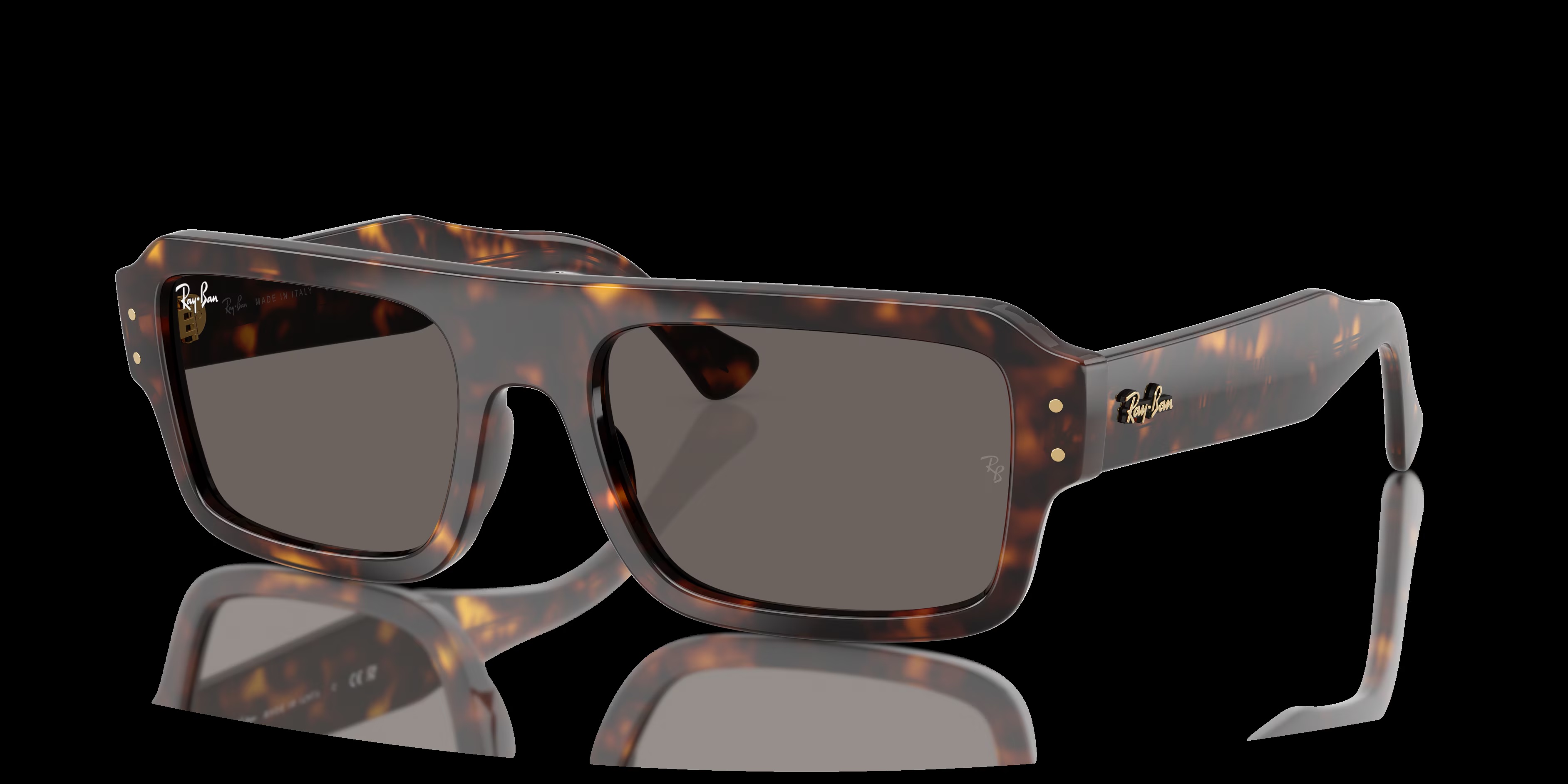 Ray-Ban - RB4454 Flacko Bio-Based - Havana