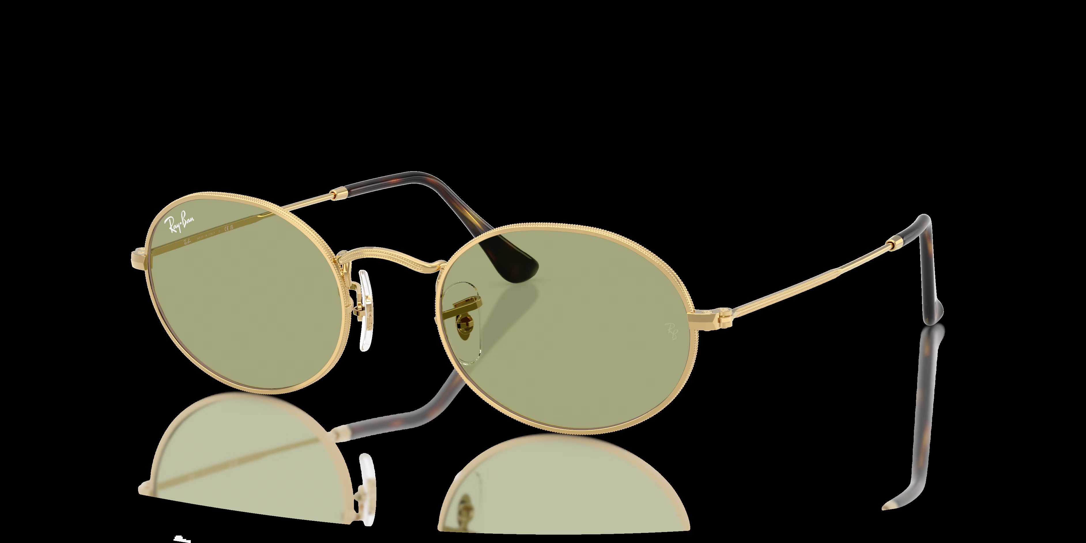 Ray-Ban - RB3547 Oval Metal Summer Capsule - Arista Gold