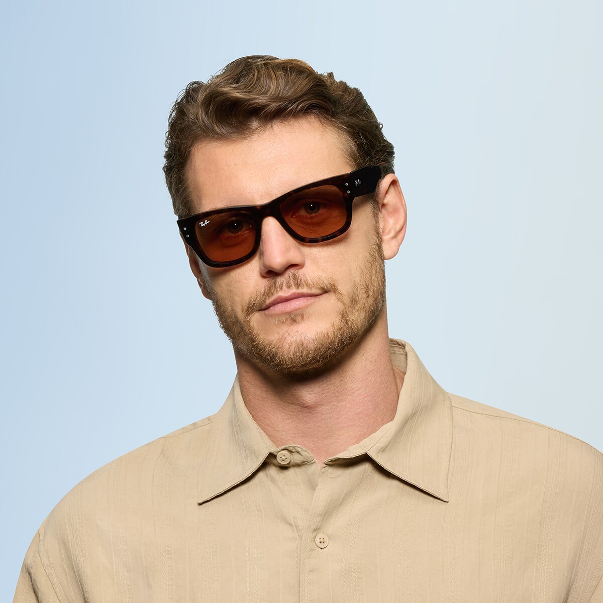 Ray-Ban - RB0840S Mega Wayfarer Summer Capsule - Havana