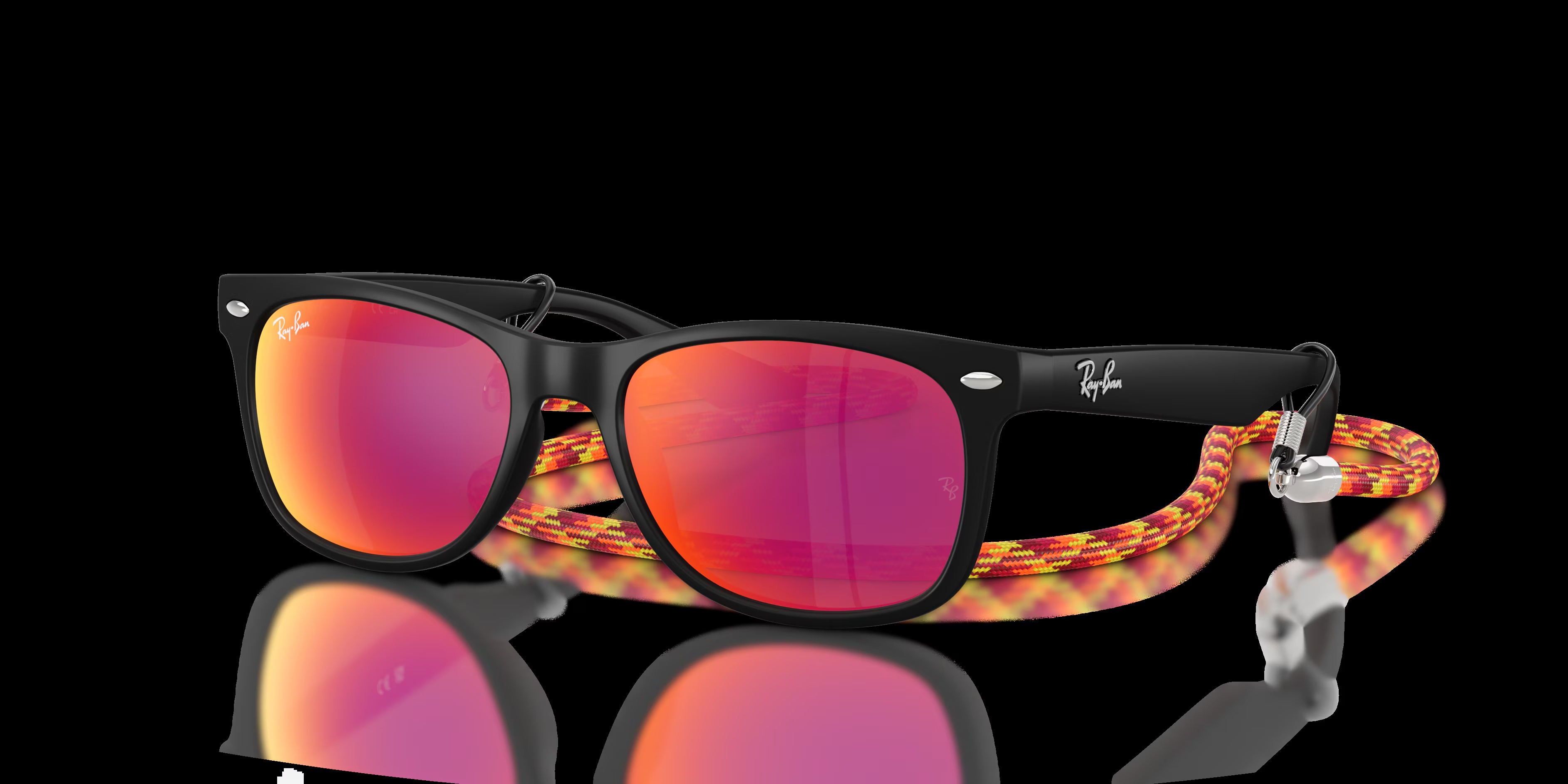 Ray-Ban - RB9052S New Wayfarer Kids Summer Capsule - Rubber Black