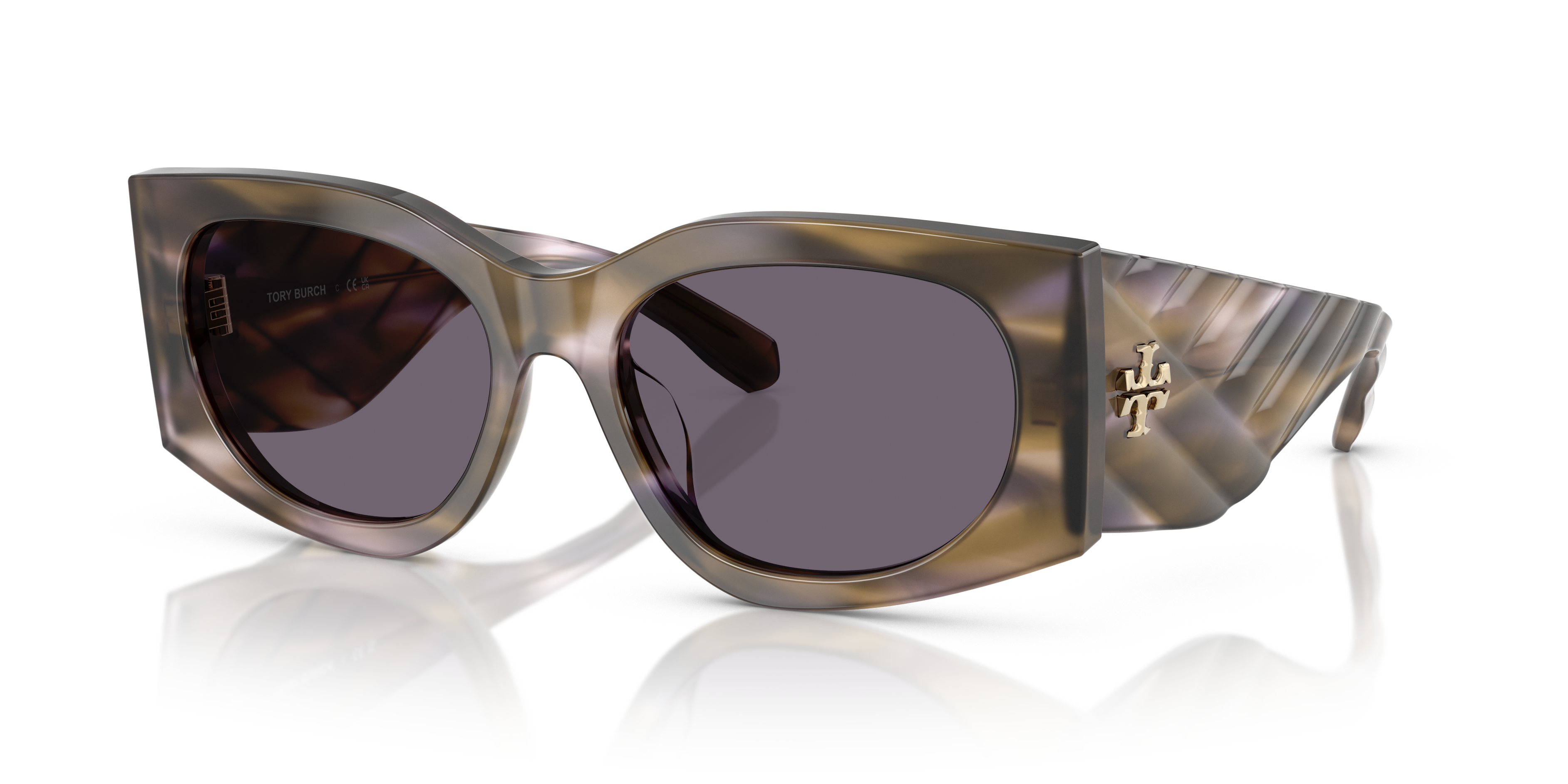 Tory Burch - TY7221U - Purple Striated