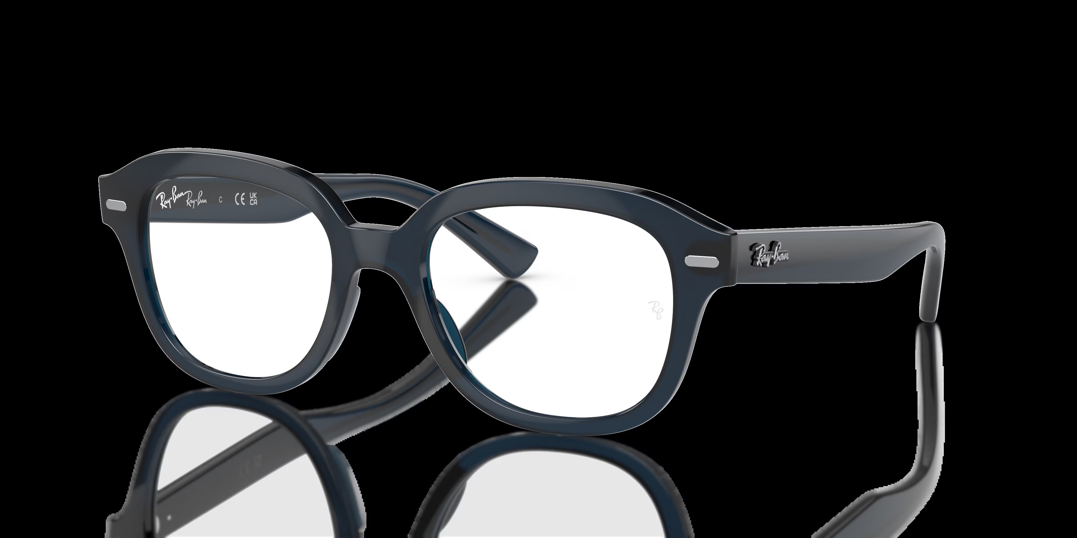 Ray-Ban - RB7215 Erik Optics - Opal Dark Blue