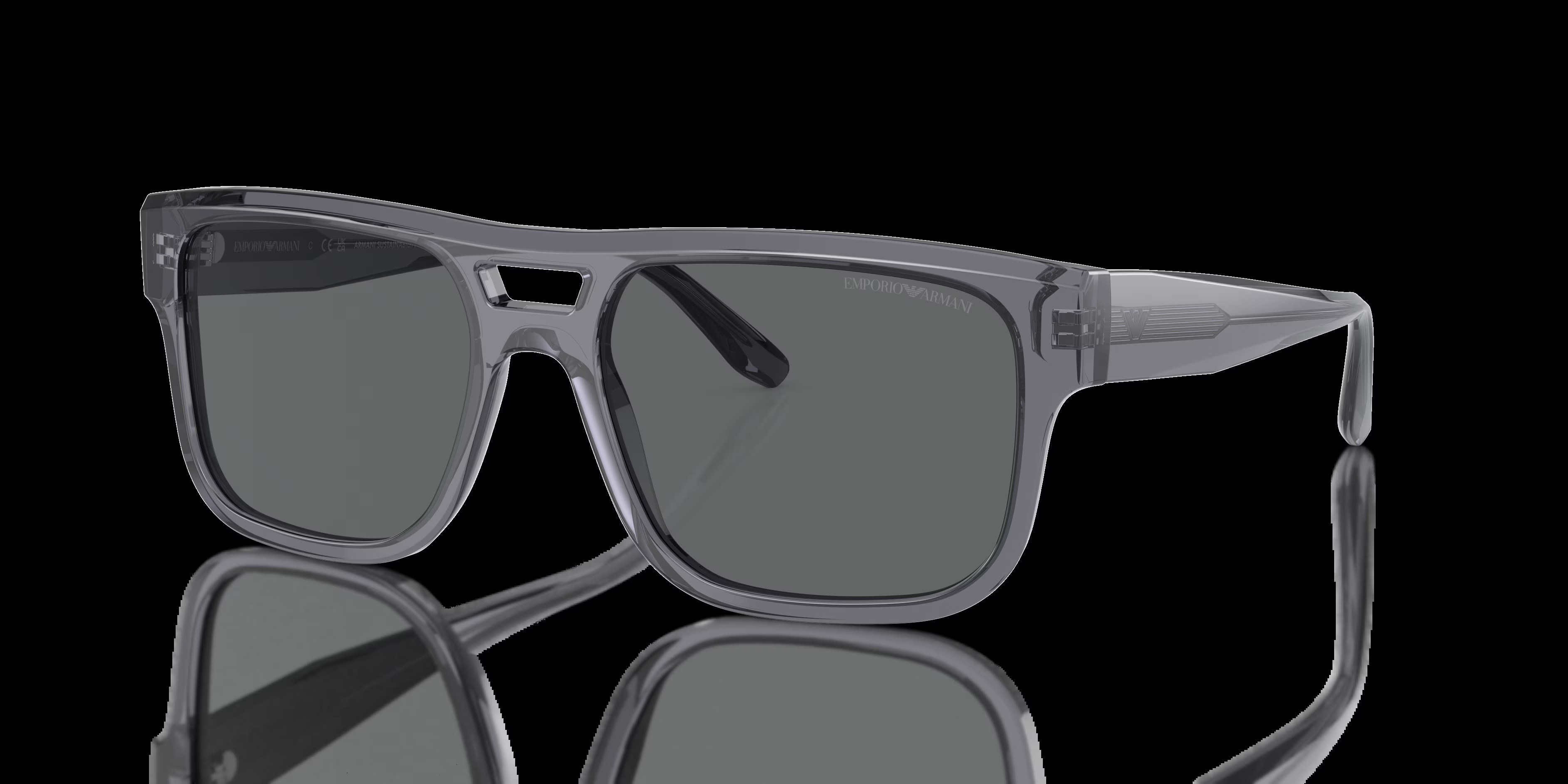 Emporio Armani - EA4197 - Transparent Grey