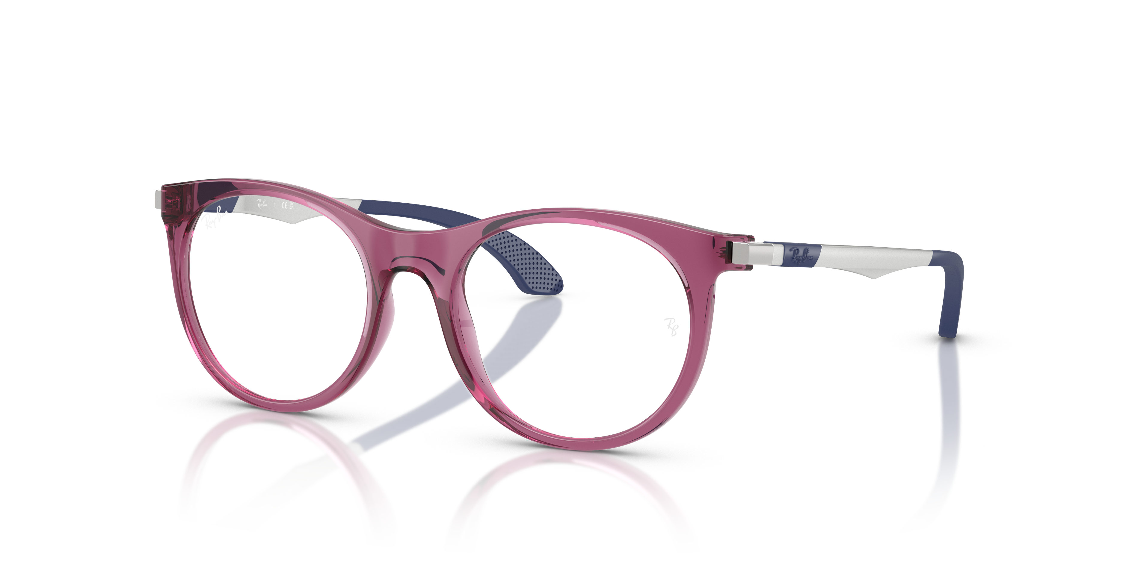 Ray-Ban - RB9082V Optics Kids - Transparent Violet