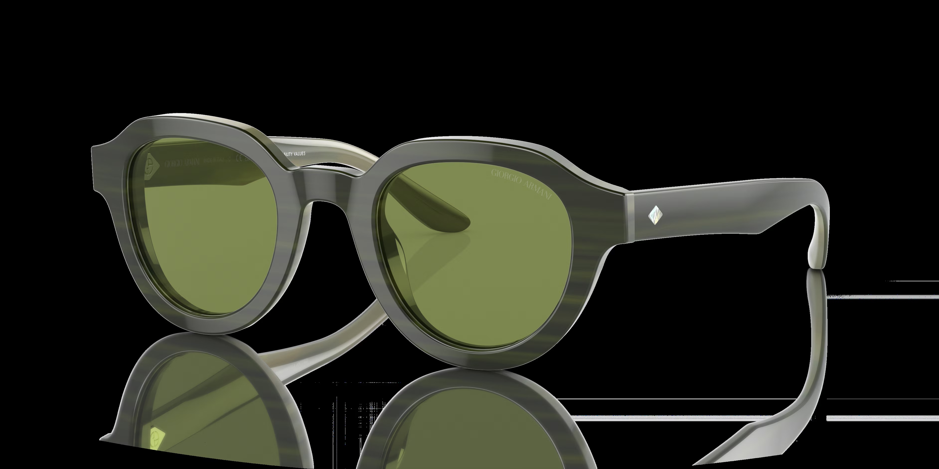 Giorgio Armani - AR8172U - Bilayer Marble Green