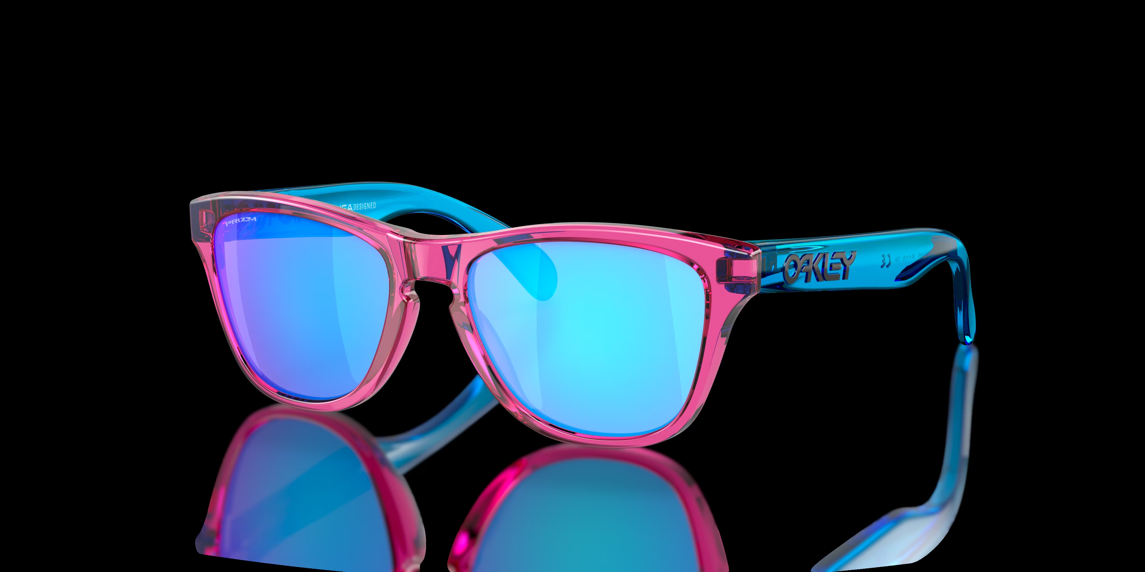 Oakley - OJ9009 Frogskinsâ¢ XXS (Youth Fit) - Acid Pink