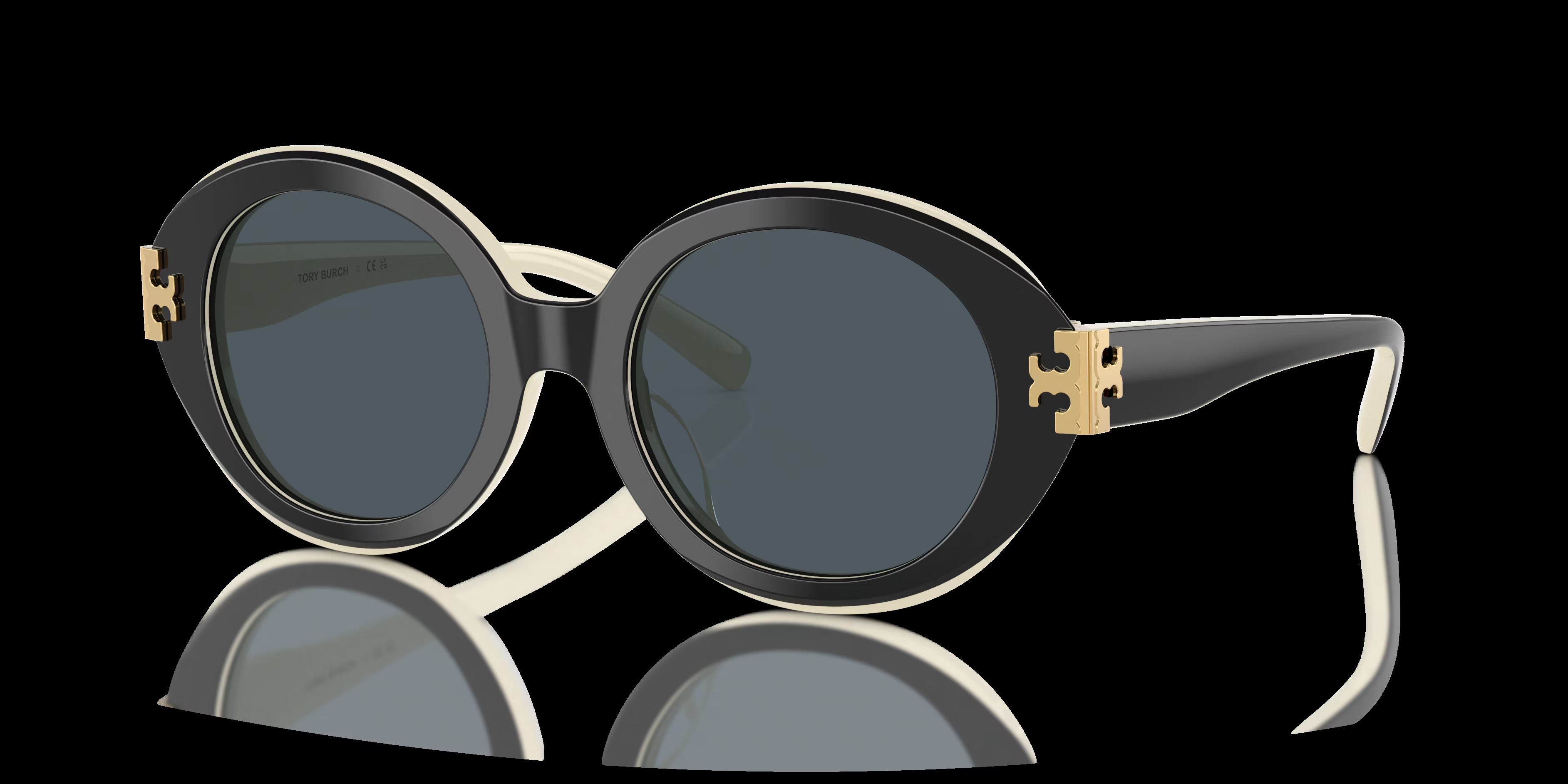 Tory Burch - TY7210U - Black/Ivory