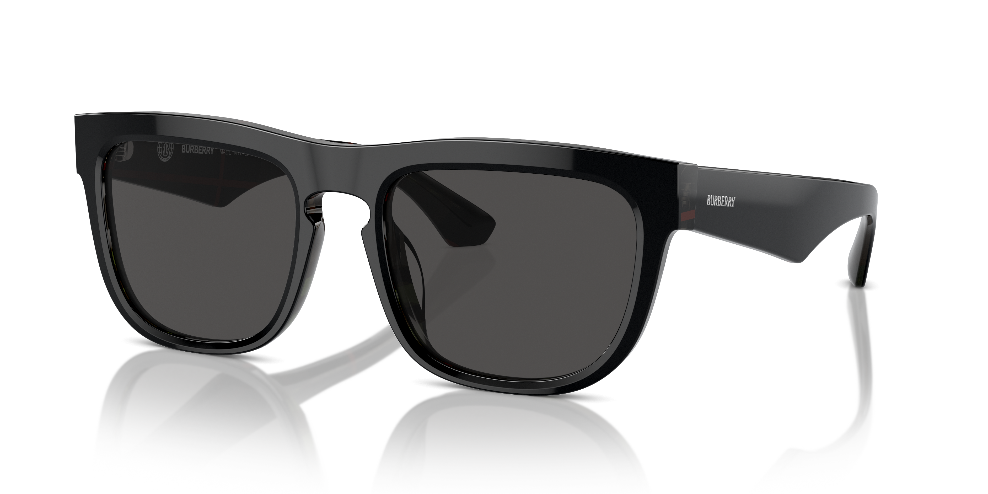 Burberry - BE4431U - Top Black On Vintage Check