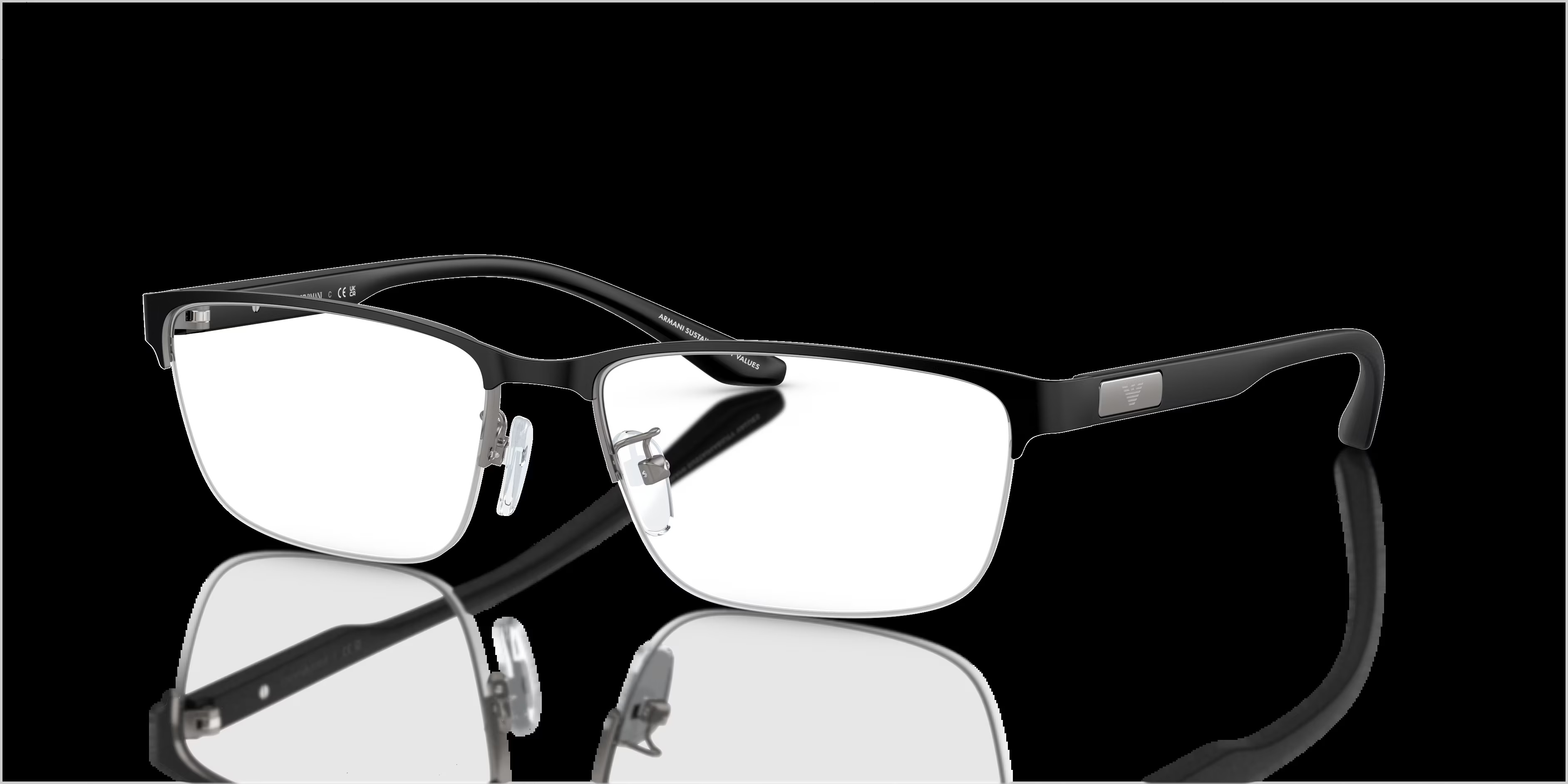 Emporio Armani - EA1147 - Matte Gunmetal/Black