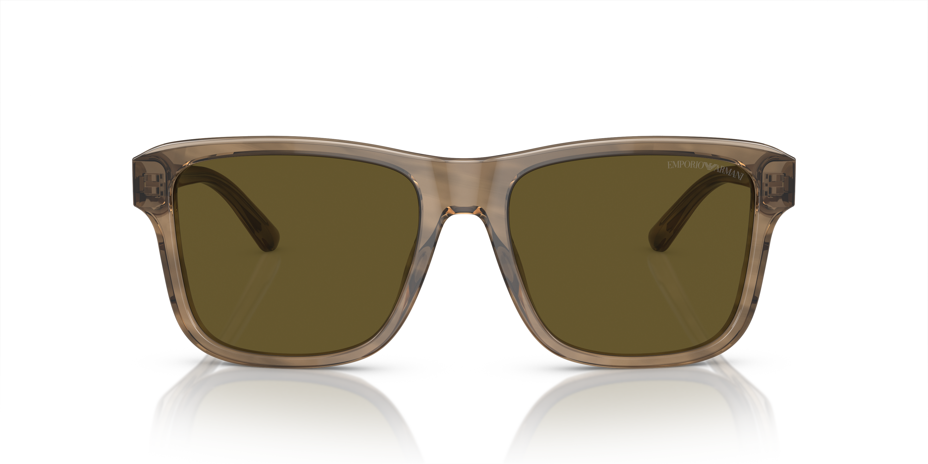Emporio Armani - EA4208 - Shiny Green/Top Brown