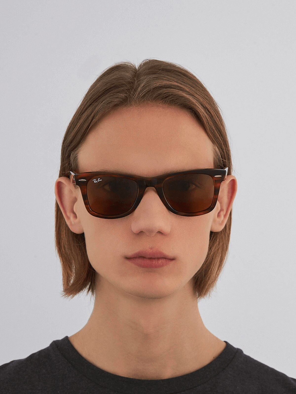 Ray-Ban - RB2140 Original Wayfarer Classic - Striped Havana
