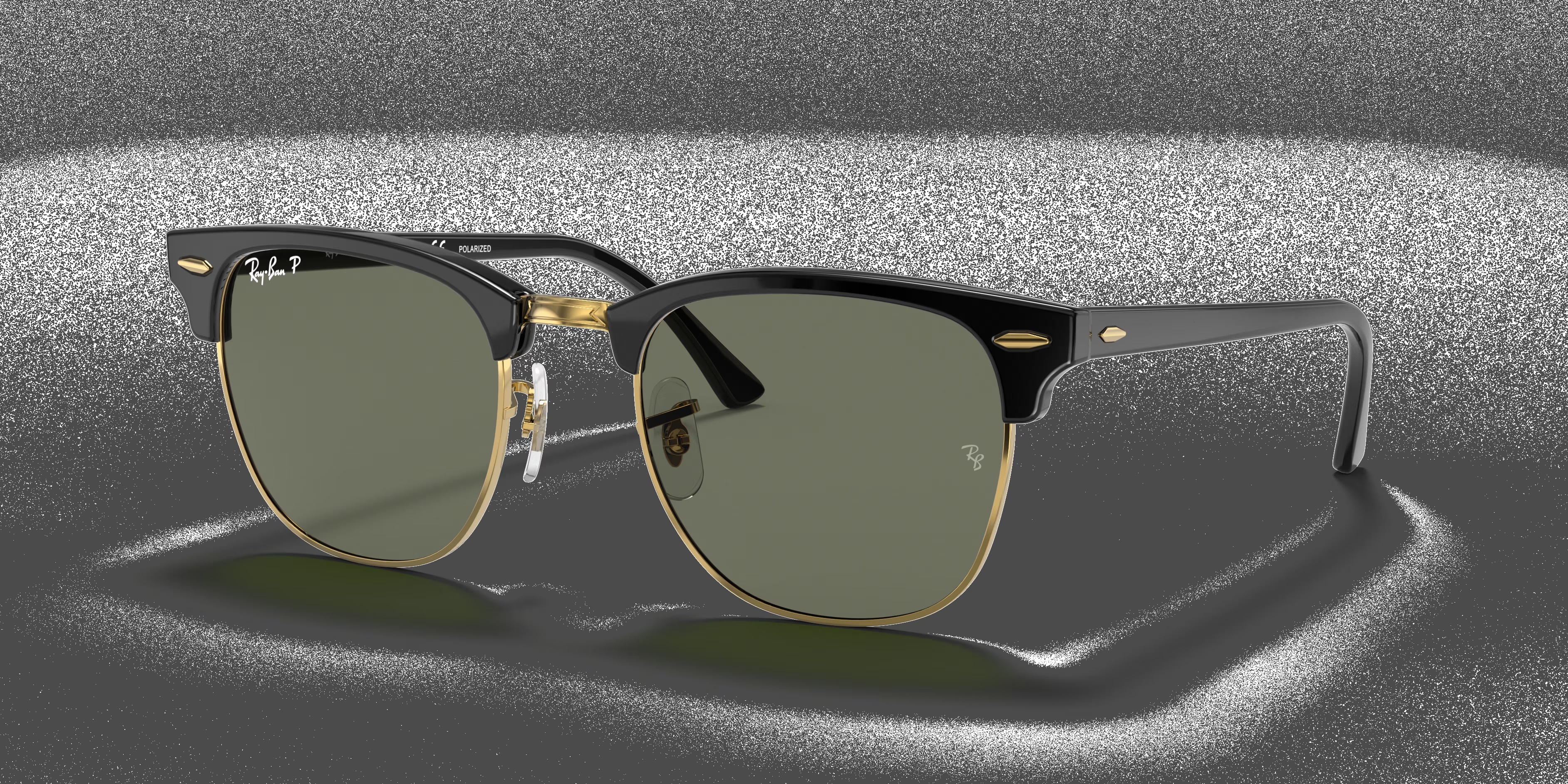Ray-Ban - RB3016 Clubmaster Classic - Black On Gold