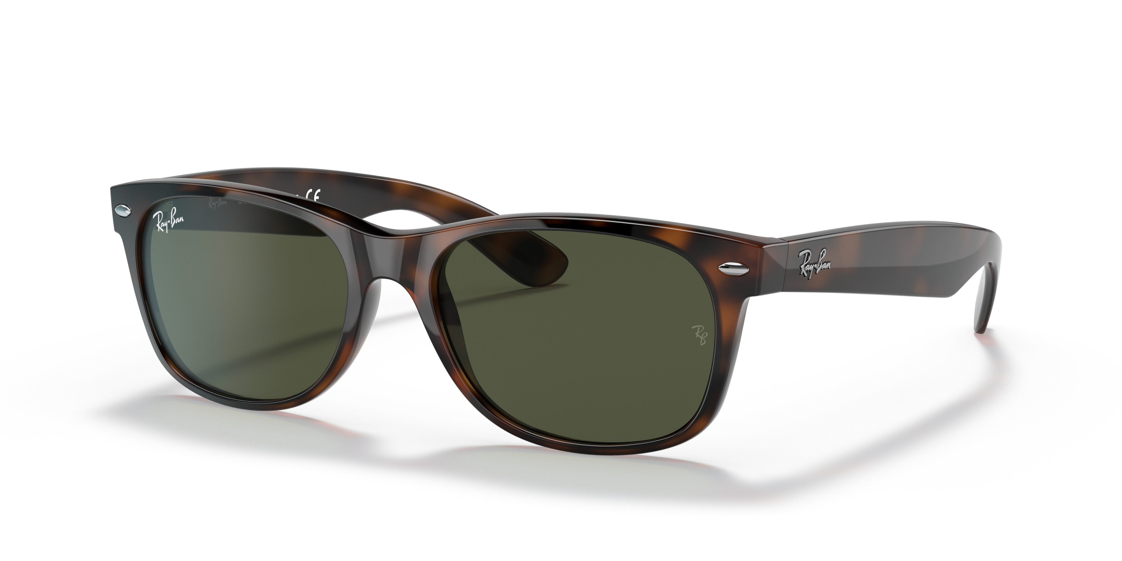 Ray-Ban - RB2132 New Wayfarer Classic - Rubber Black