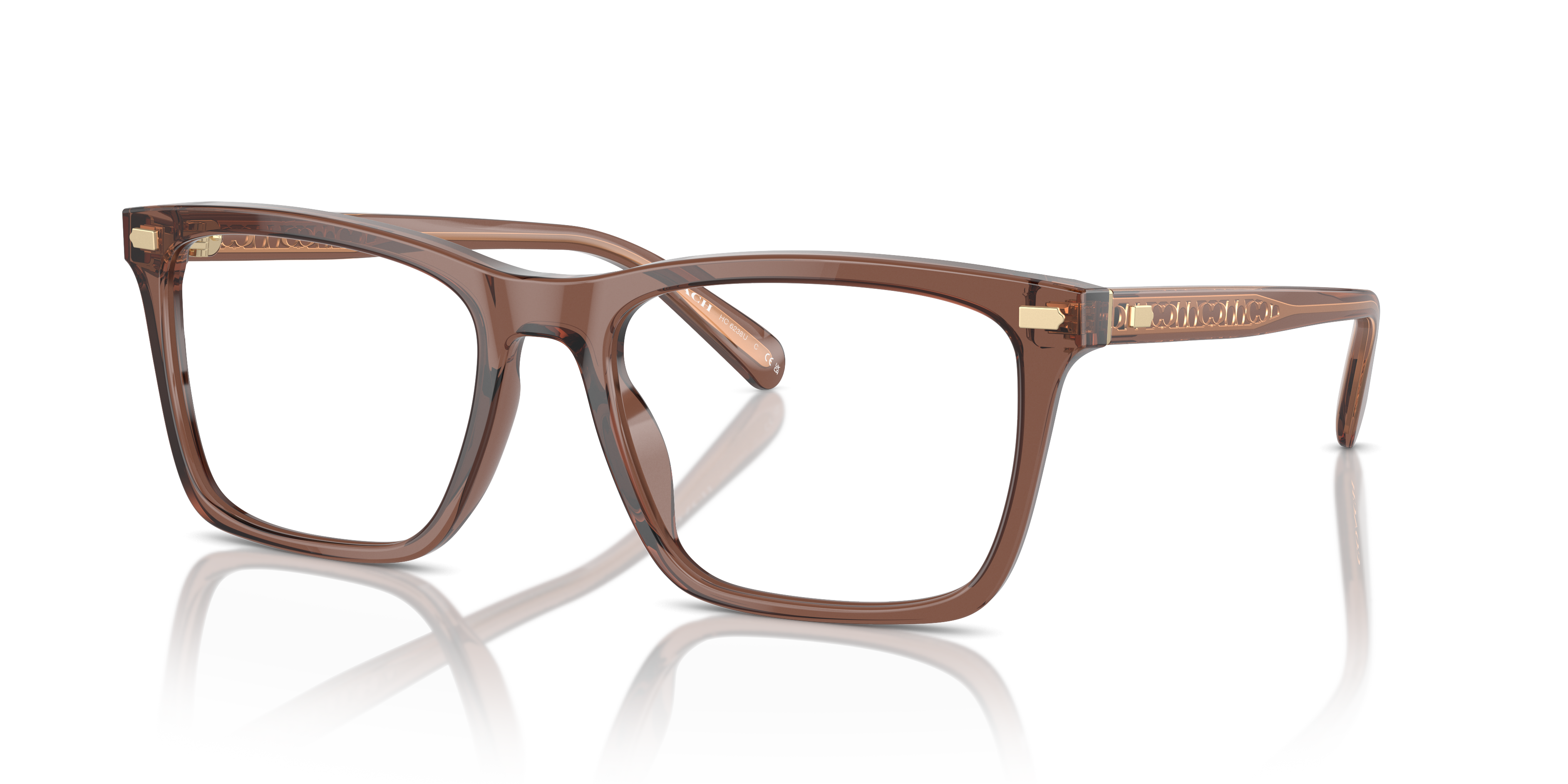 Coach - HC6238U - Transparent Pecan