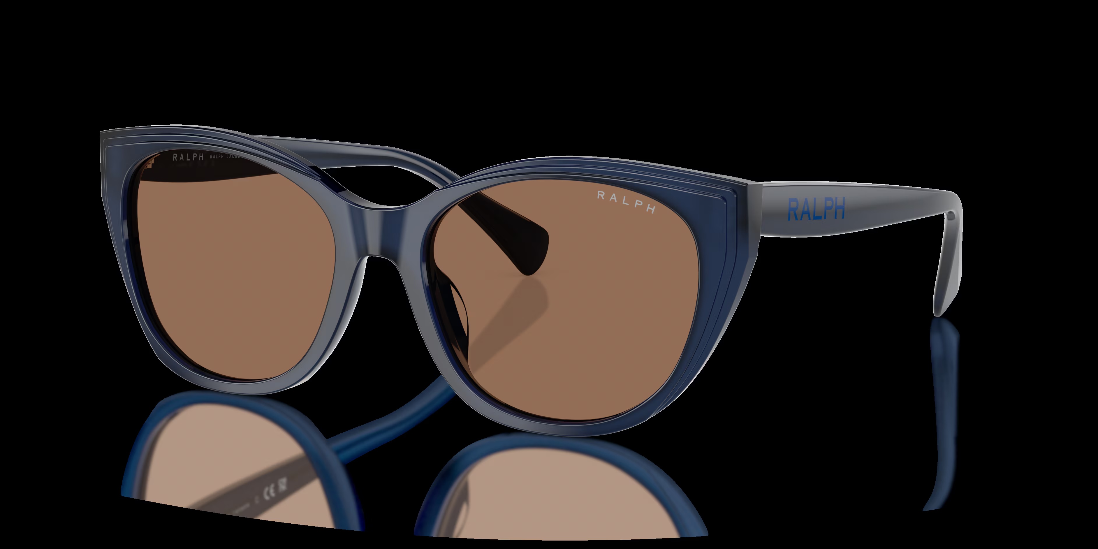 Ralph by Ralph Lauren - RA5324U - Shiny Transparent Opalescent Blue