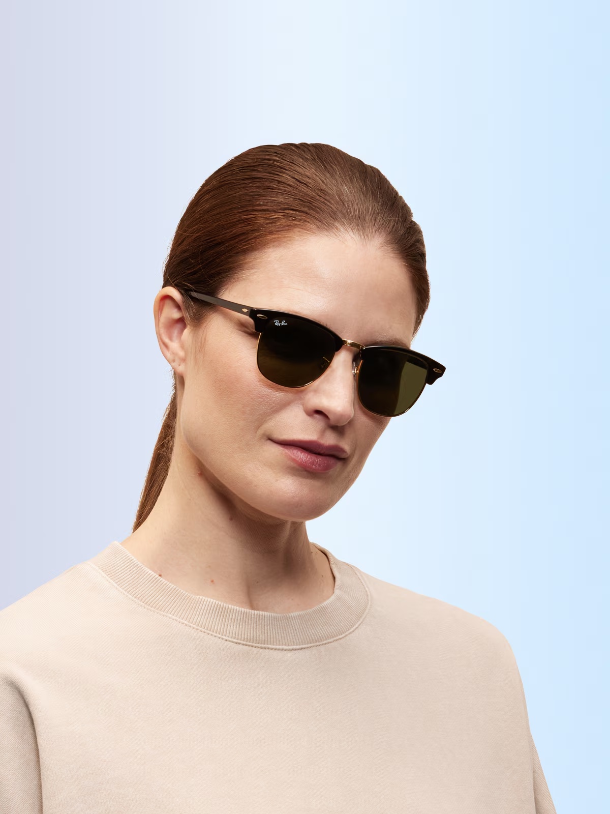Ray-Ban - RB3016 Clubmaster Classic - Black On Gold