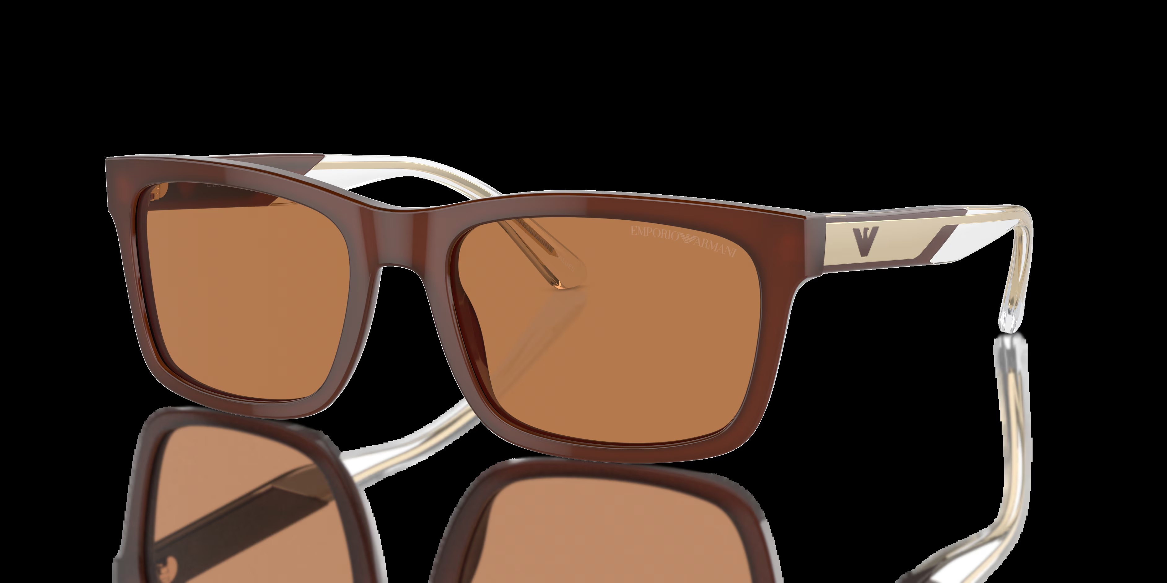 Emporio Armani - EA4224 - Shiny Opaline Brown