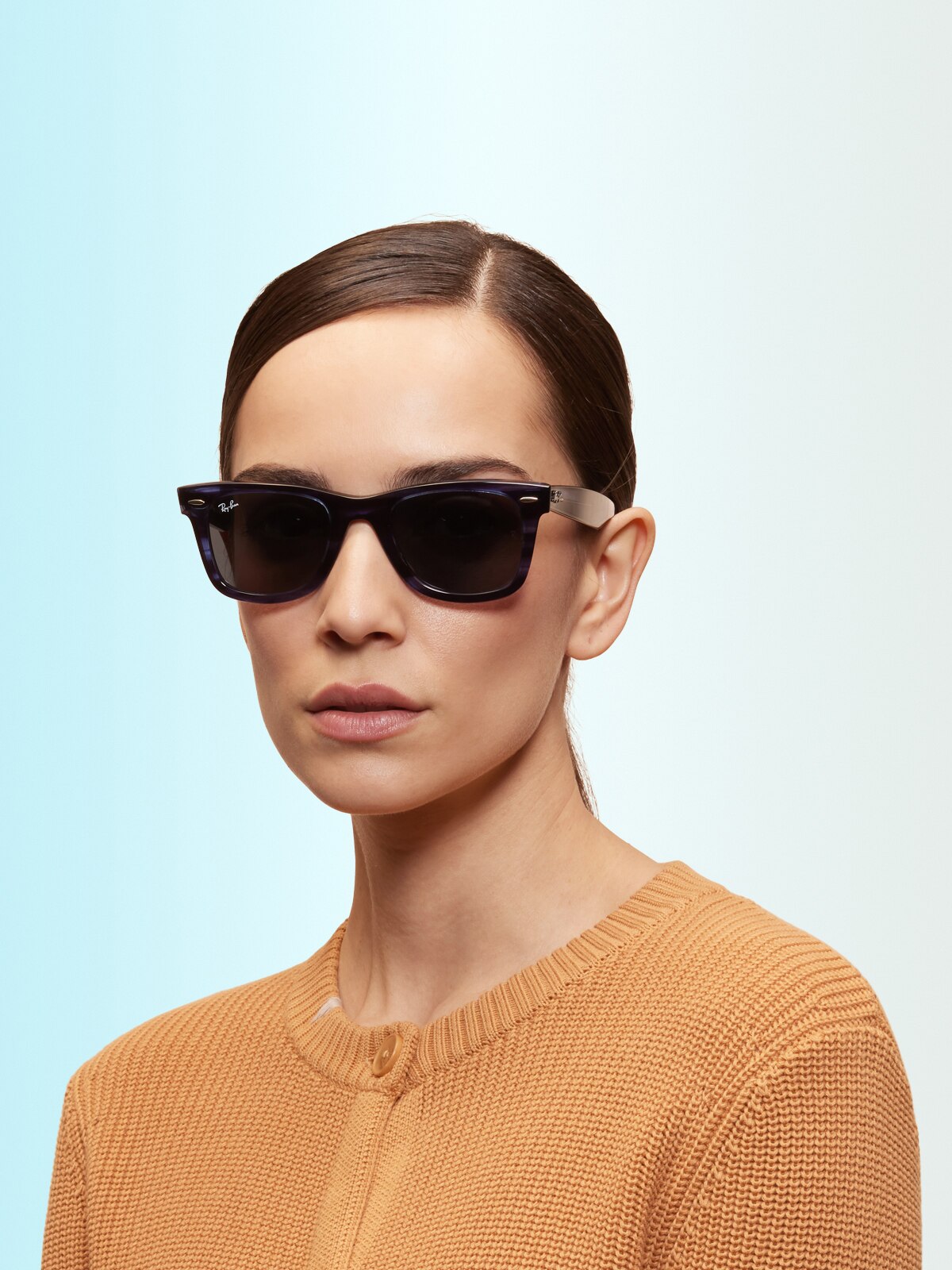 Ray-Ban - RB2140 Original Wayfarer Bio-Based - Striped Blue