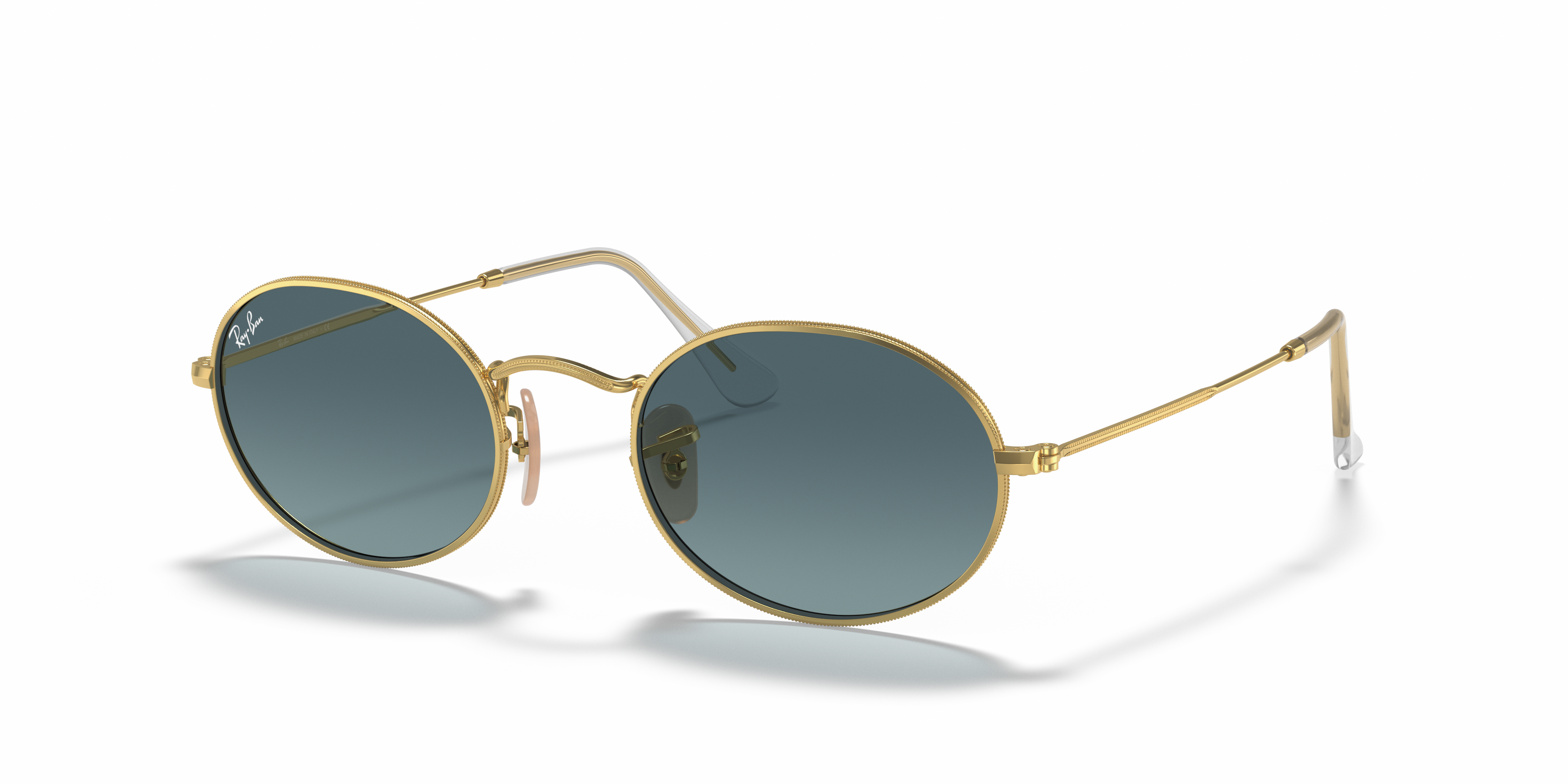 Ray-Ban - RB3547 Oval Metal - Arista Gold