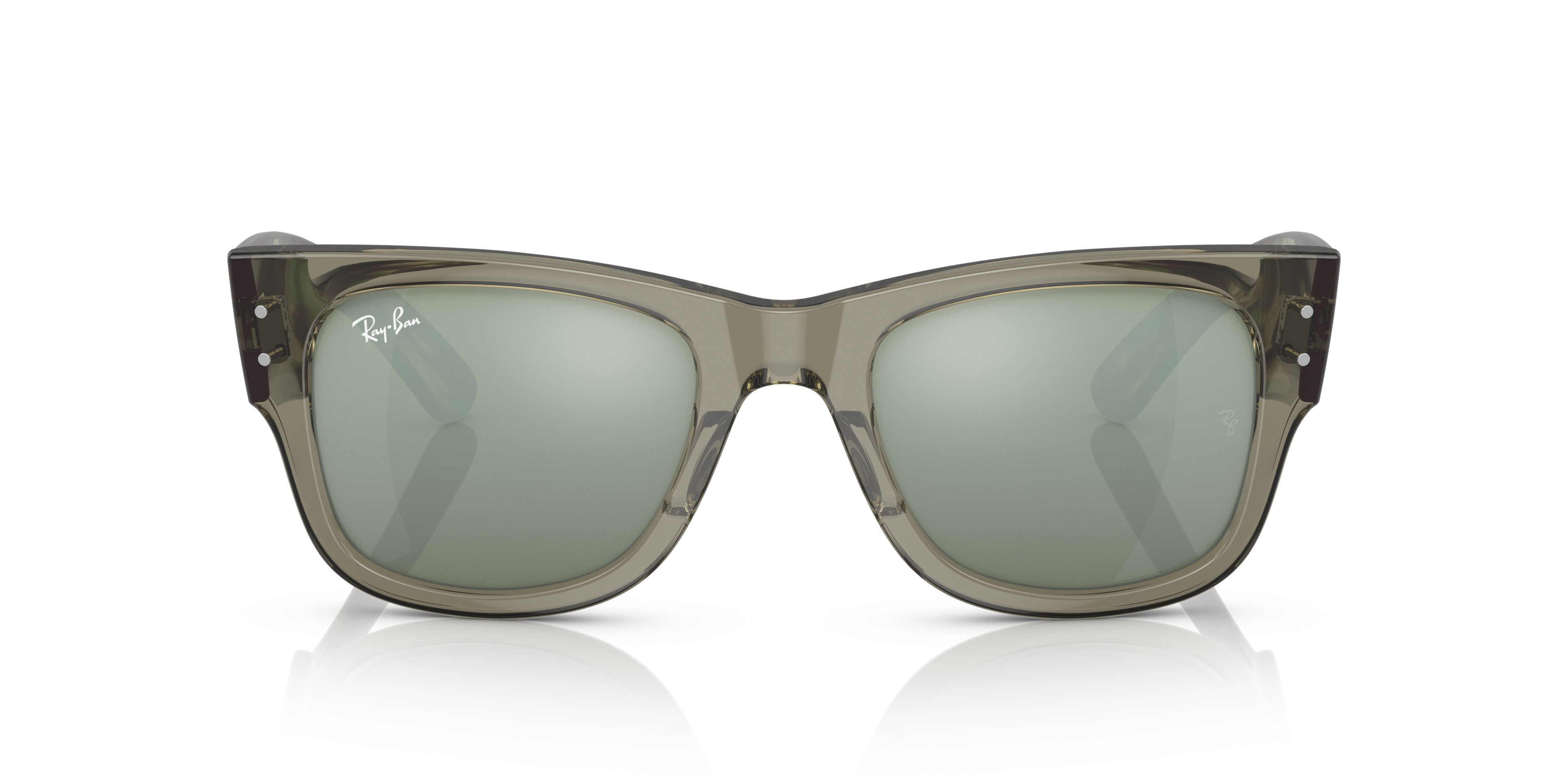 Ray-Ban - RB0840S Mega Wayfarer - Transparent Green