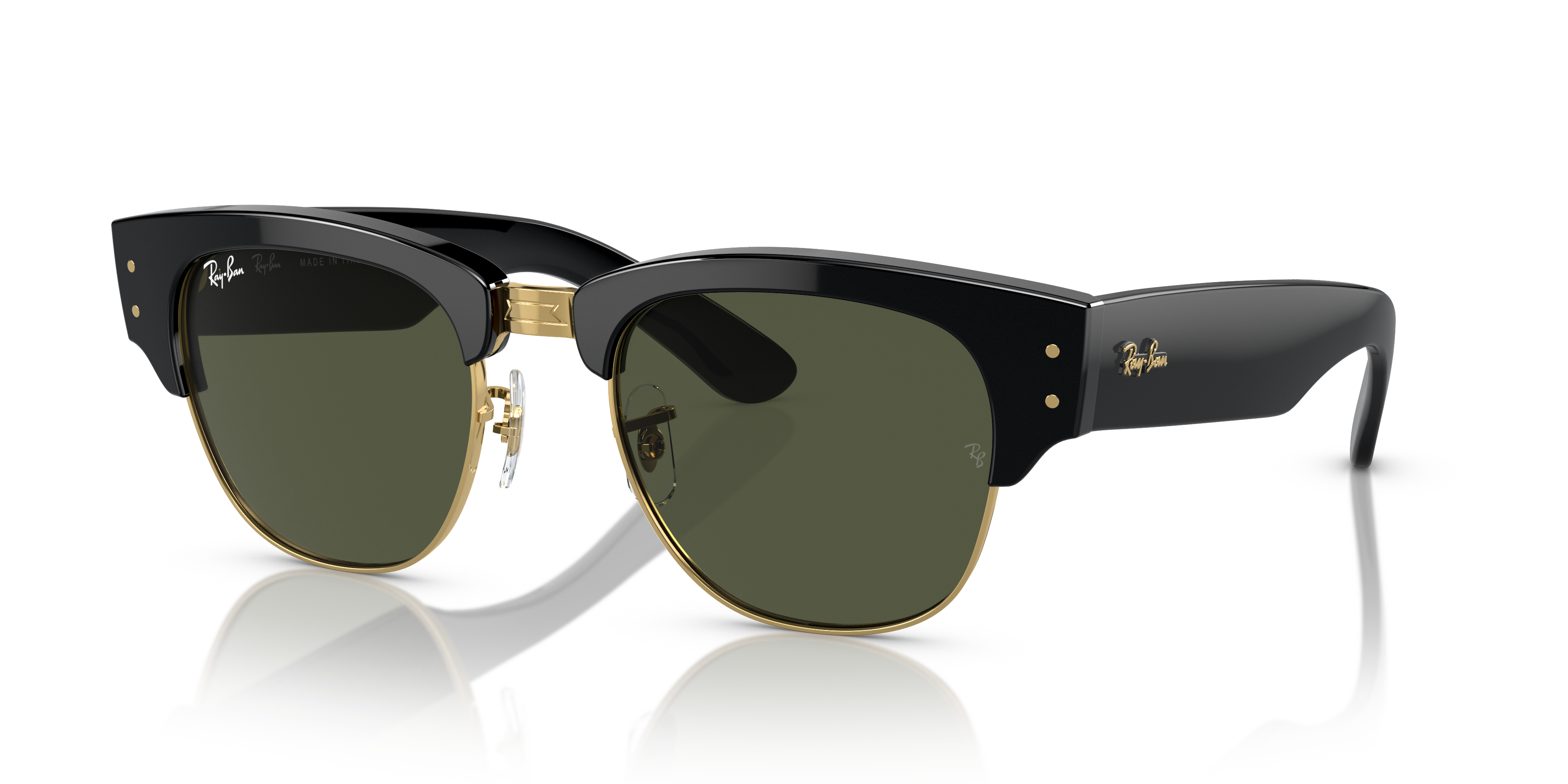 Ray-Ban - RB0316S Mega Clubmaster - Black On Gold