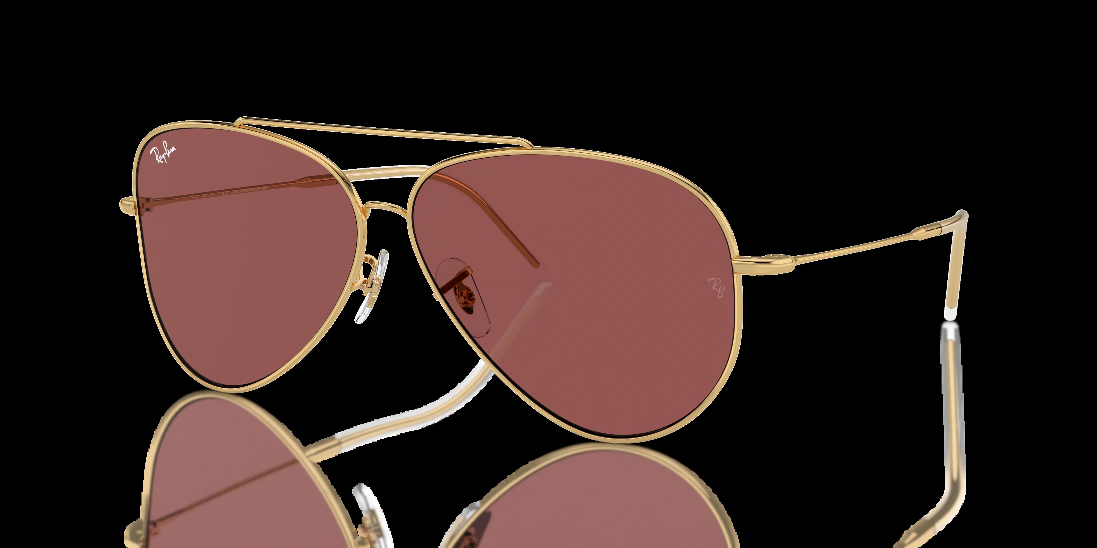 Ray-Ban - RBR0101S Aviator Reverse - Arista Gold