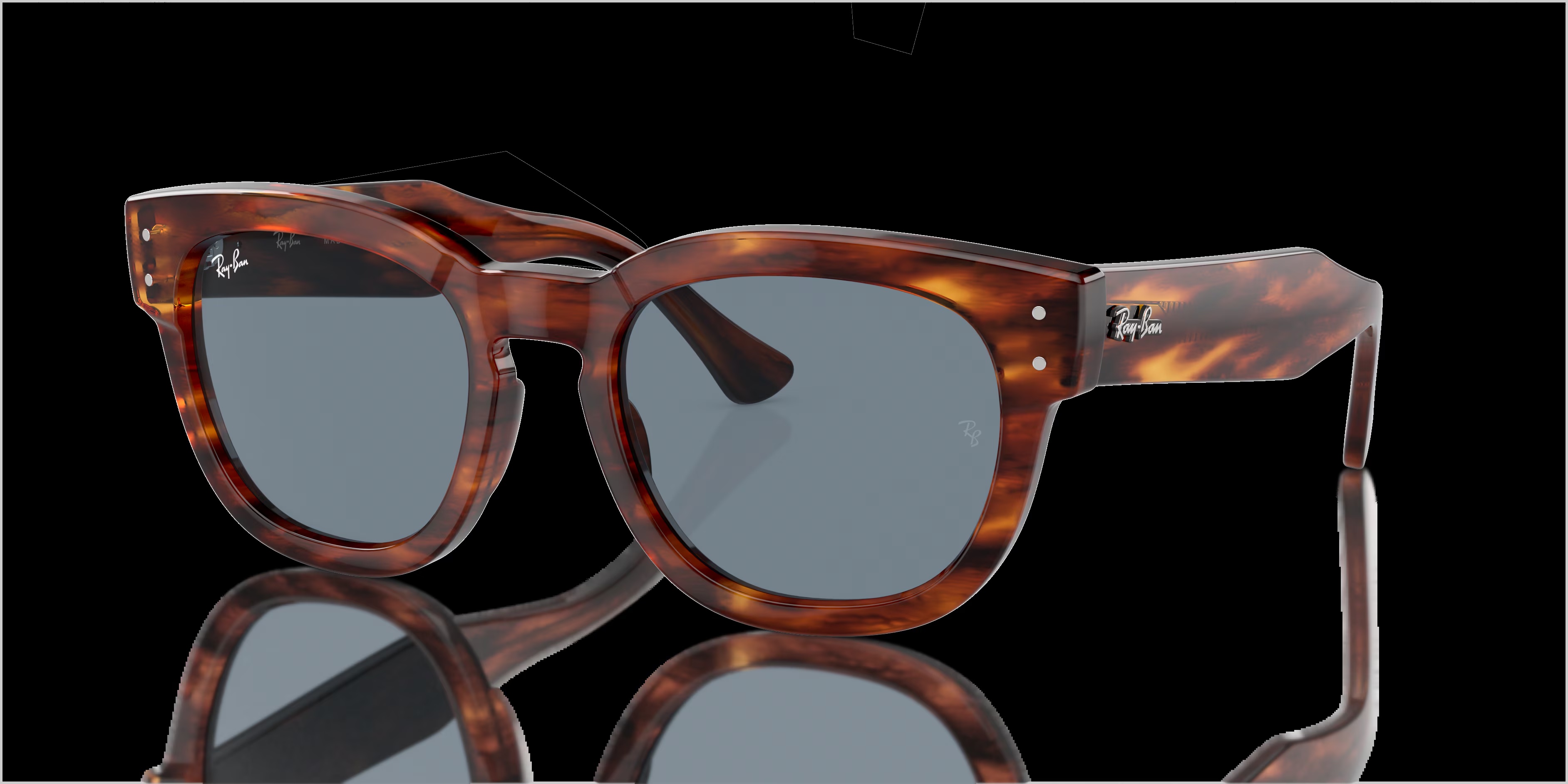 Ray-Ban - RB0298S Mega Hawkeye - Striped Havana