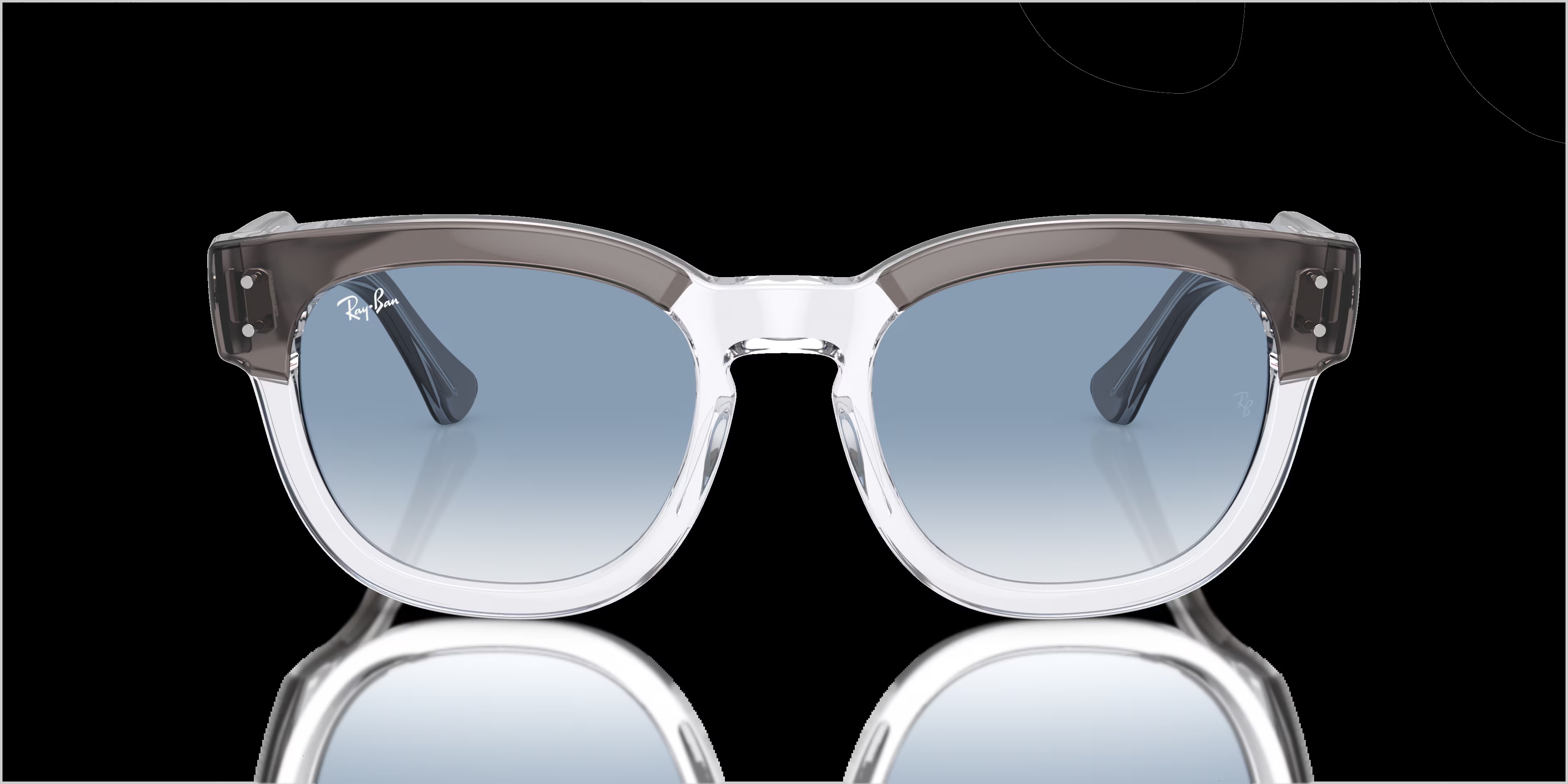 Ray-Ban - RB0298S Mega Hawkeye - Grey On Transparent