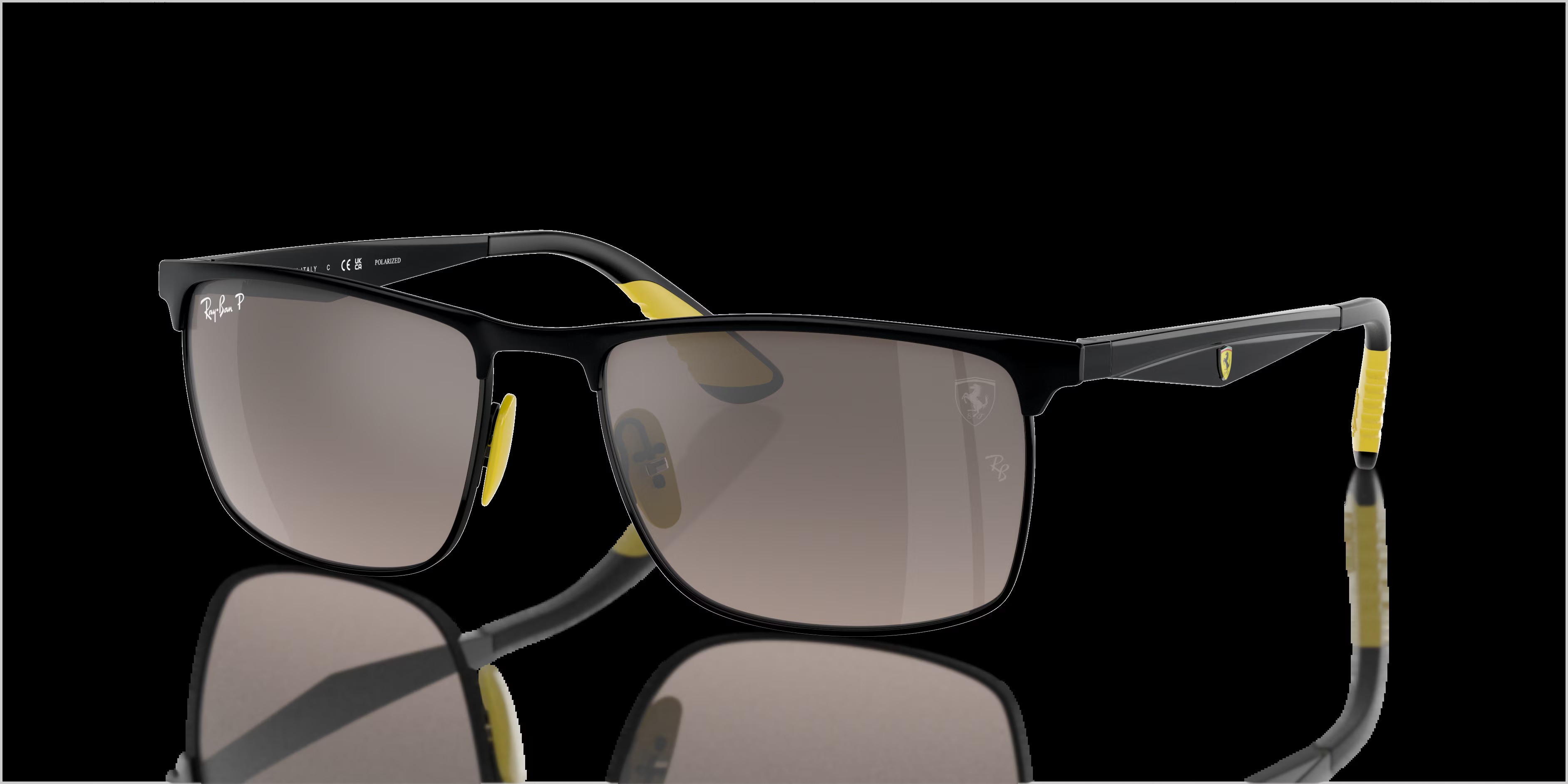 Ray-Ban - RB3726M Scuderia Ferrari Collection - Black On Black