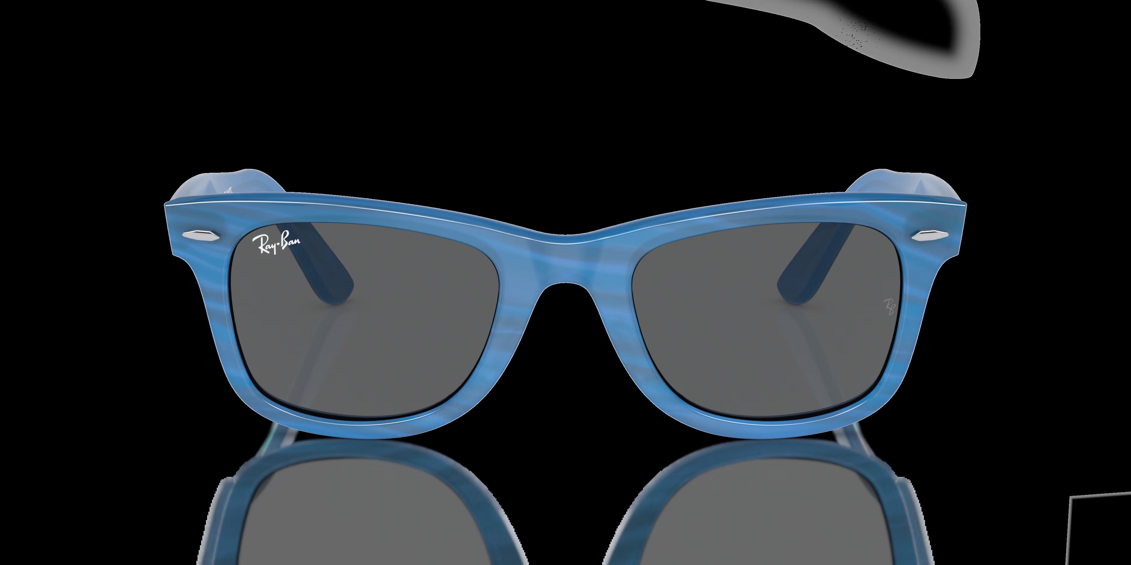 Ray-Ban - RB2140 Original Wayfarer Change - Photo Striped Blue