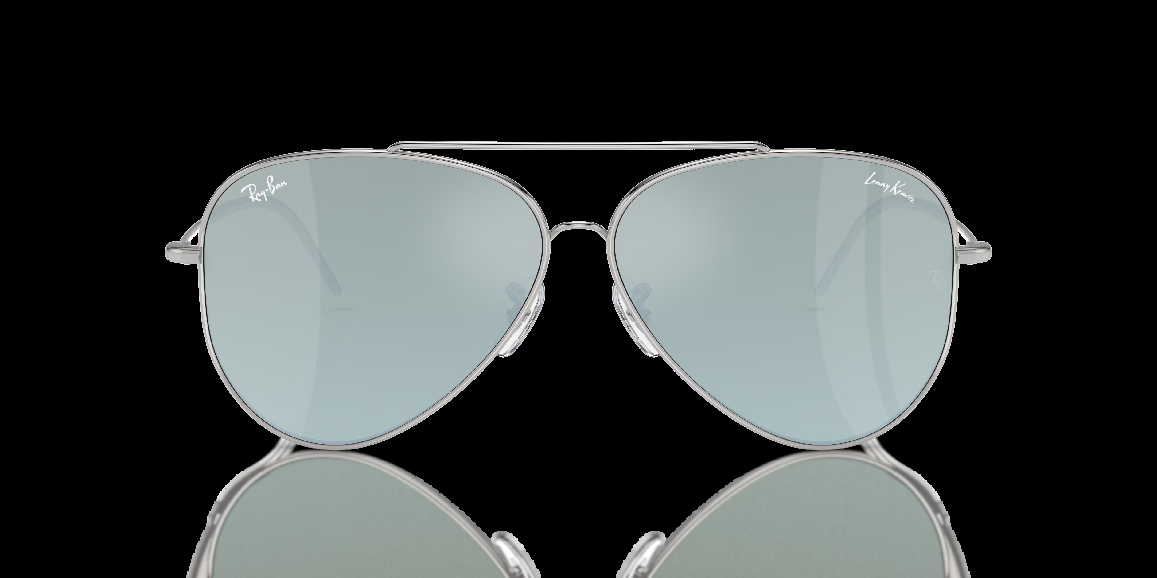 Ray-Ban - RBR0101S Lenny Kravitz X Aviator Reverse - Silver