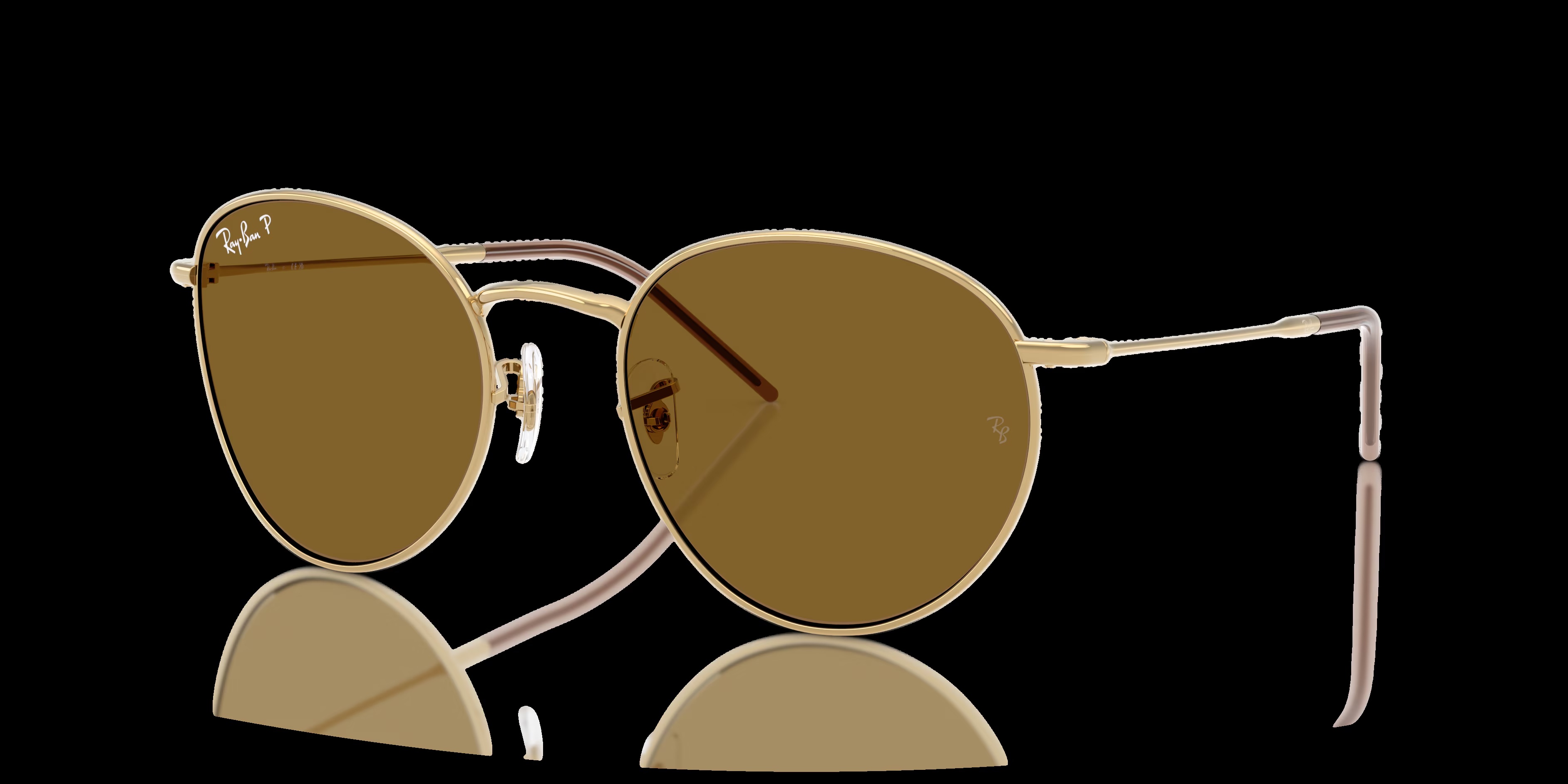 Ray-Ban - RBR0103S Round Reverse - Arista Gold