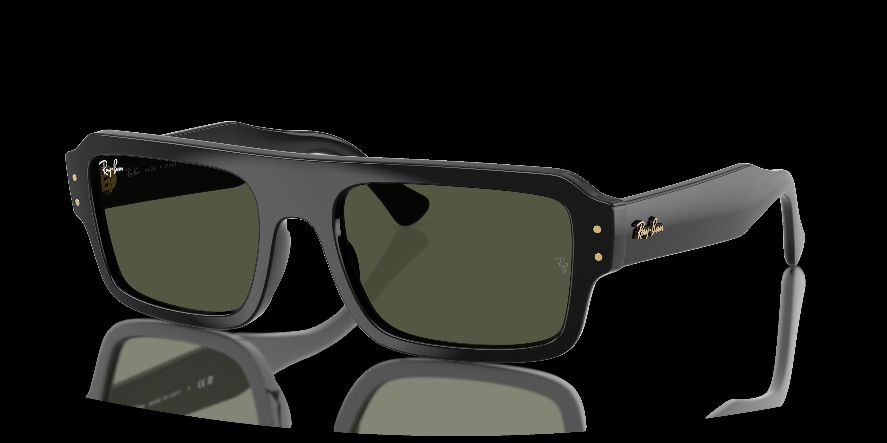 Ray-Ban - RB4454 Flacko Bio-Based - Black