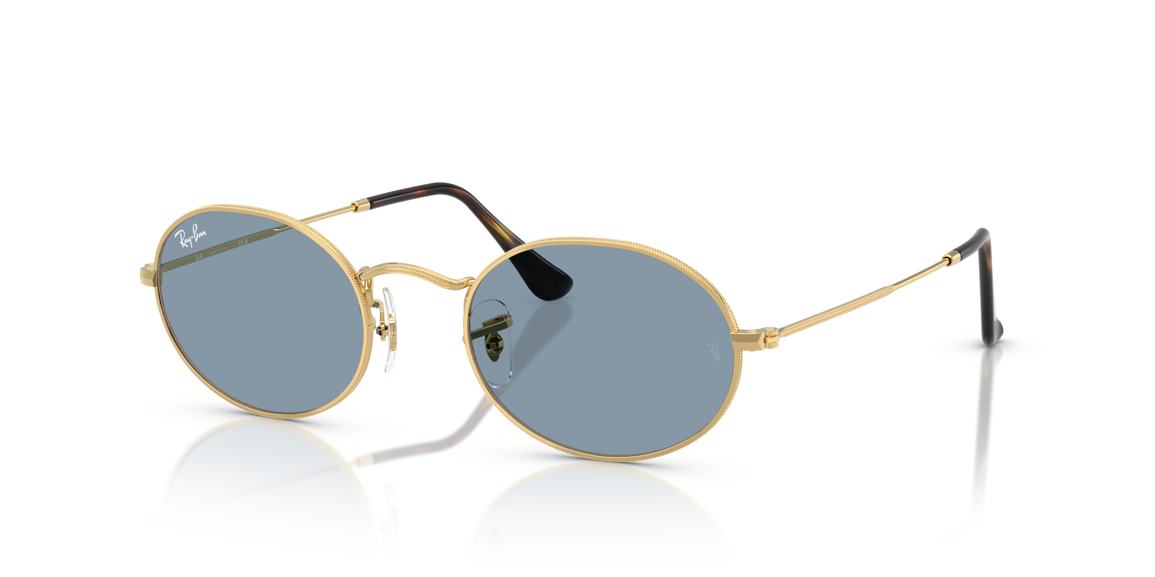 Ray-Ban - RB3547 Oval Metal Summer Capsule - Arista Gold