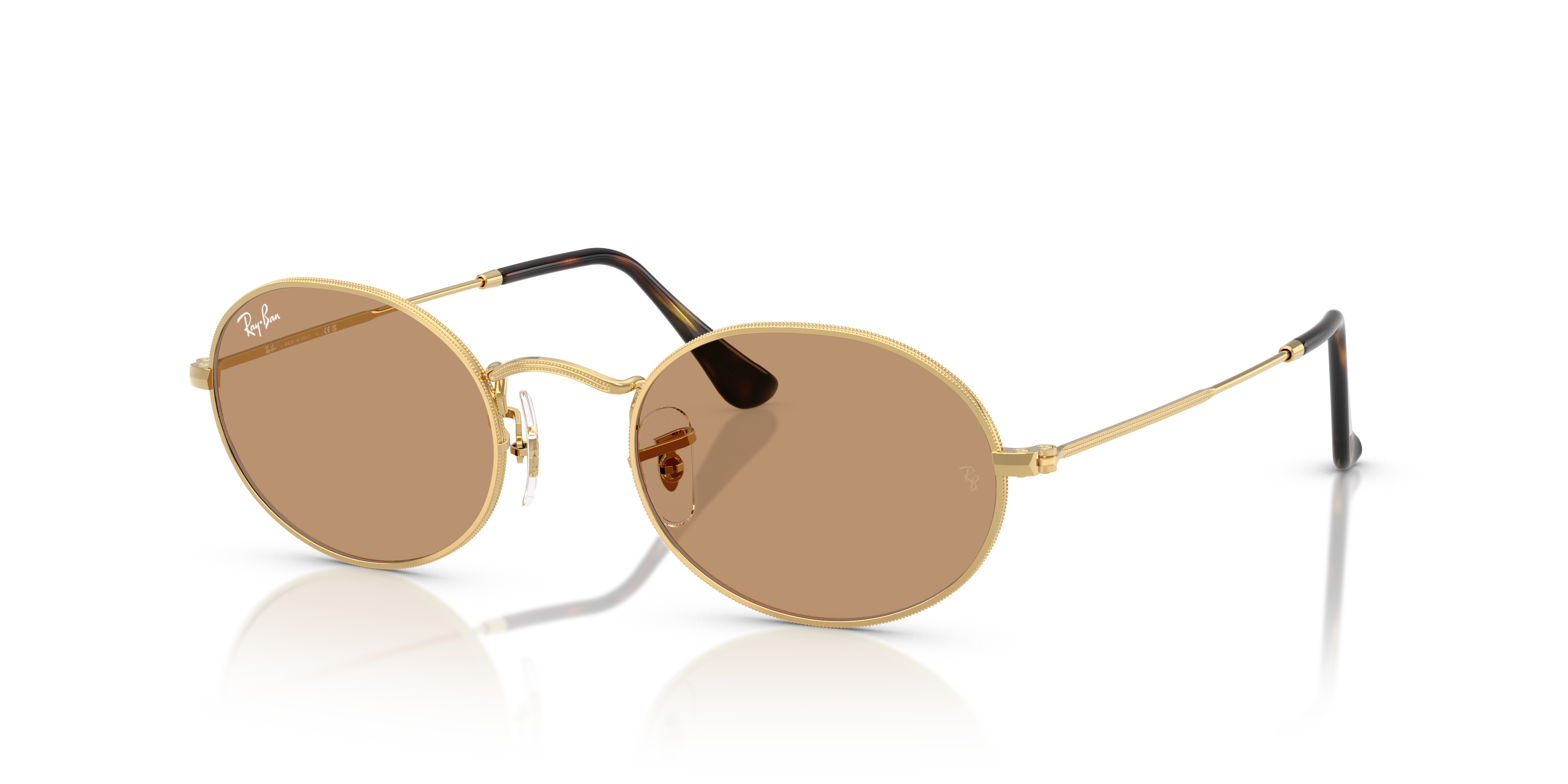 Ray-Ban - RB3547 Oval Metal Summer Capsule - Arista Gold