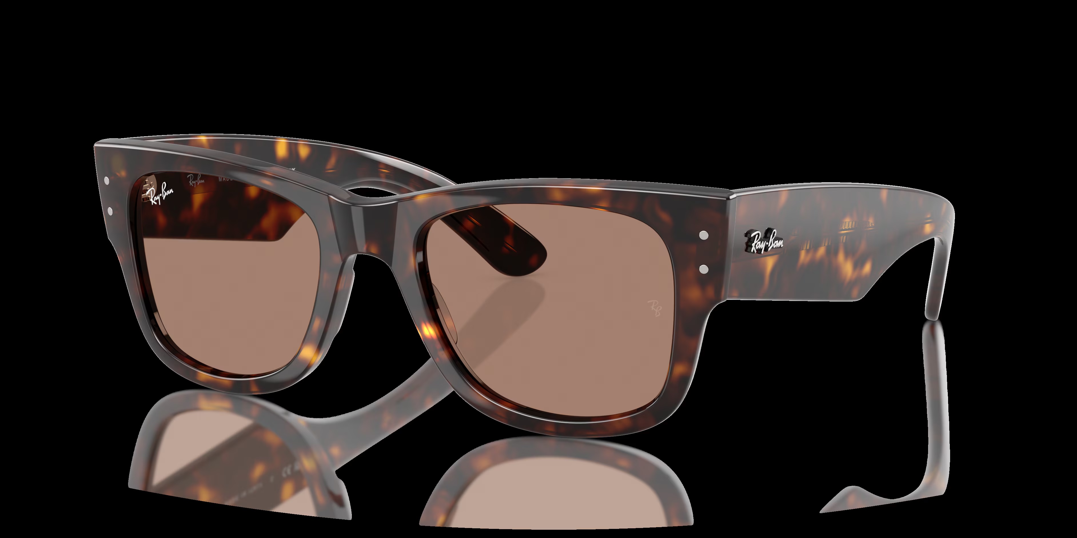 Ray-Ban - RB0840S Mega Wayfarer Summer Capsule - Havana