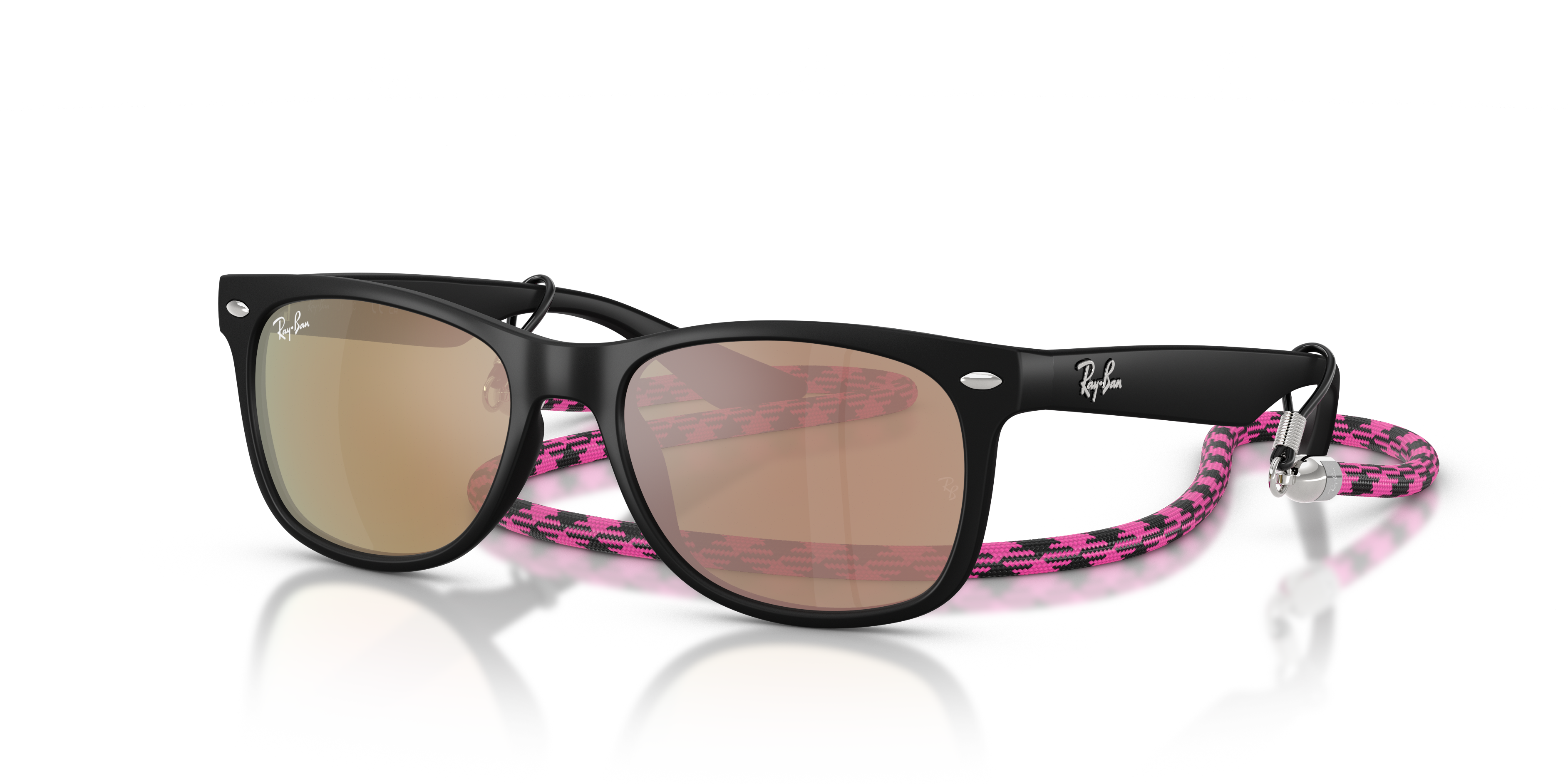 Ray-Ban - RB9052S New Wayfarer Kids Summer Capsule - Rubber Black