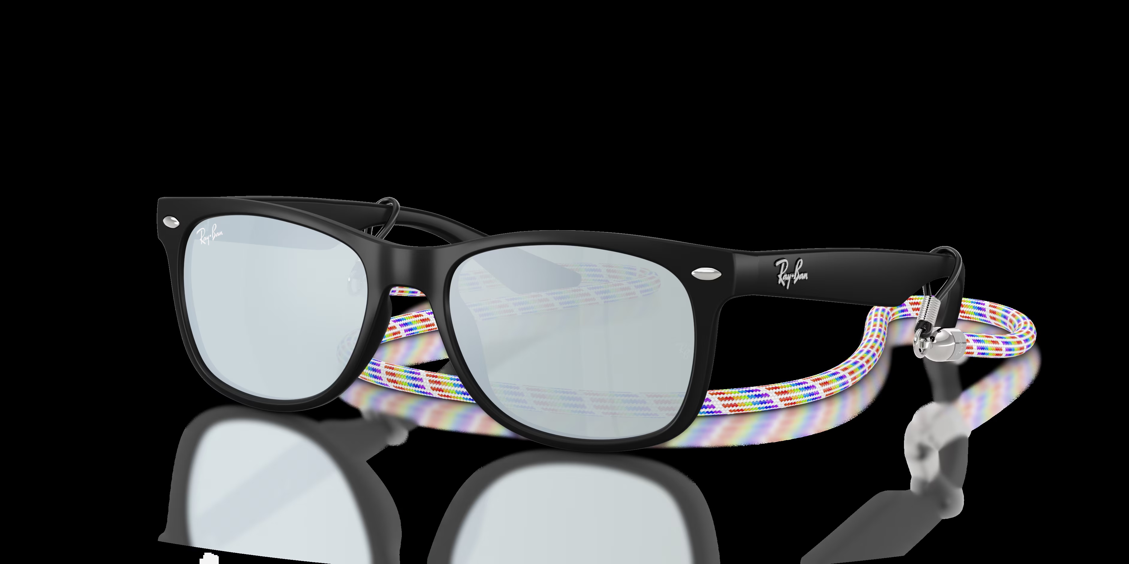 Ray-Ban - RB9052S New Wayfarer Kids Summer Capsule - Rubber Black